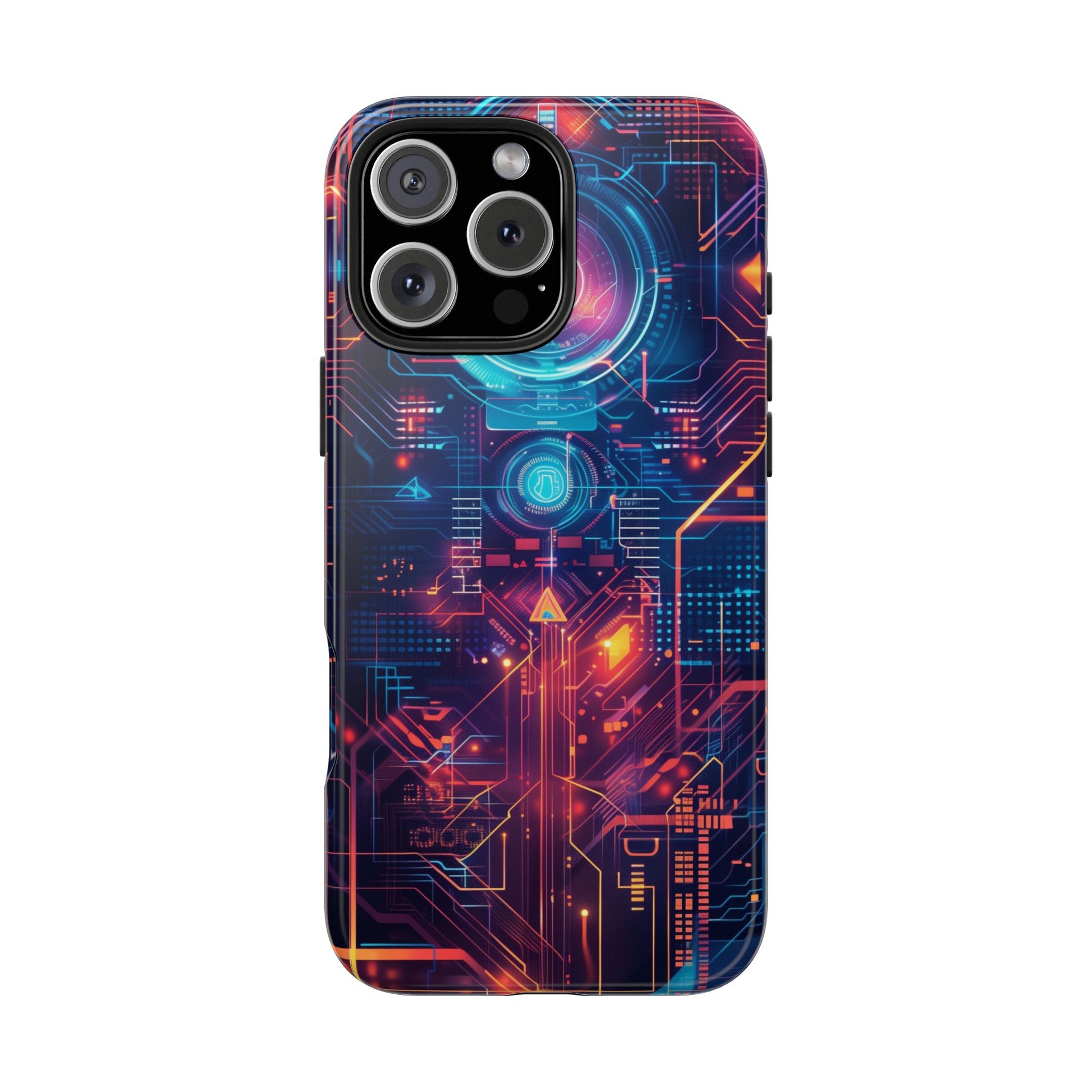 Circuit Board Phone Case, Futuristic Circuit Phone Case, High-Tech Gift, Custom Sci-Fi Phone Case, iphone 15 pro max