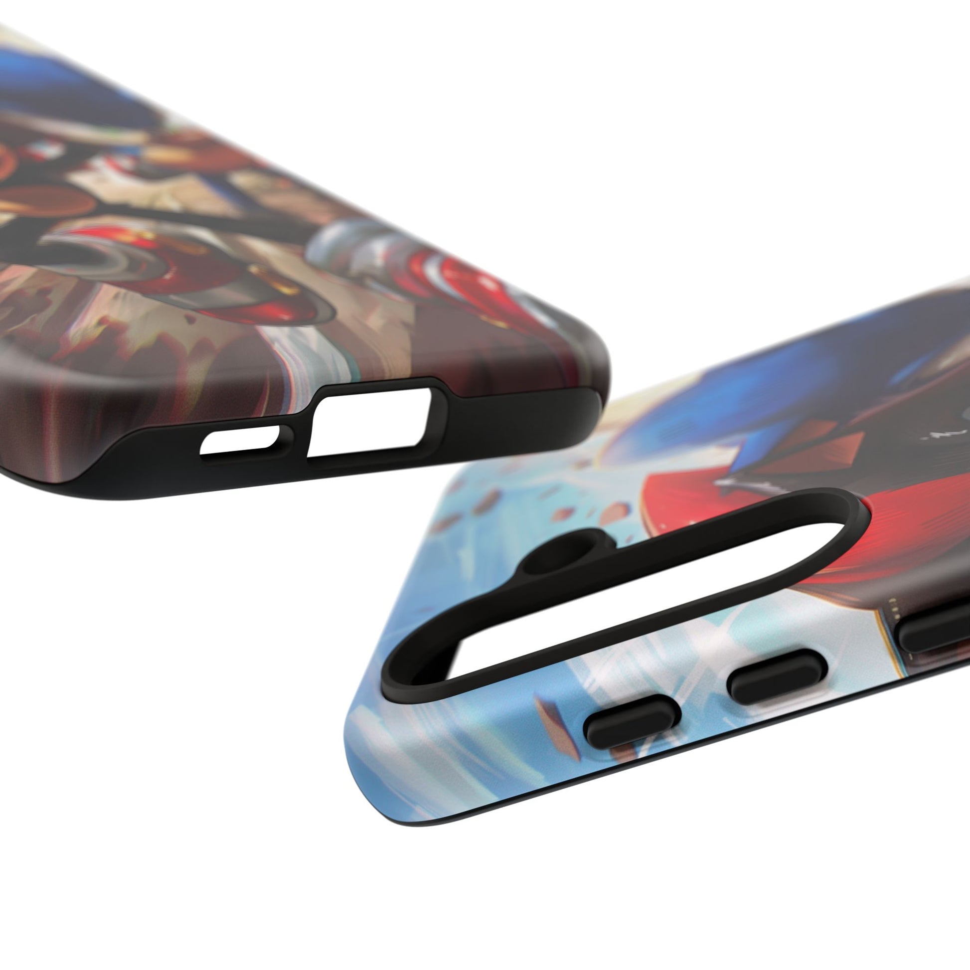 Sonic and Shadow Phone Case, Sonic and Shadow, Tough Android Case, Fun Video Game Phone Case, Retro Game Case, SEGA Video Game Android Case
