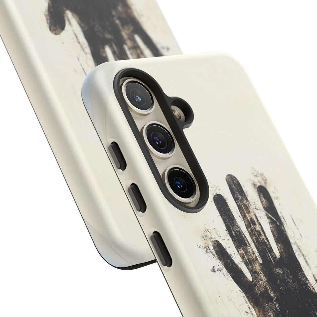 Conspiracy Realist Paranormal Mystery Design X-Files Inspired Ghostly Hand Conspiracy Theory Creepy iPhone 13 14 15 16 Pro Max Galaxy Pixel