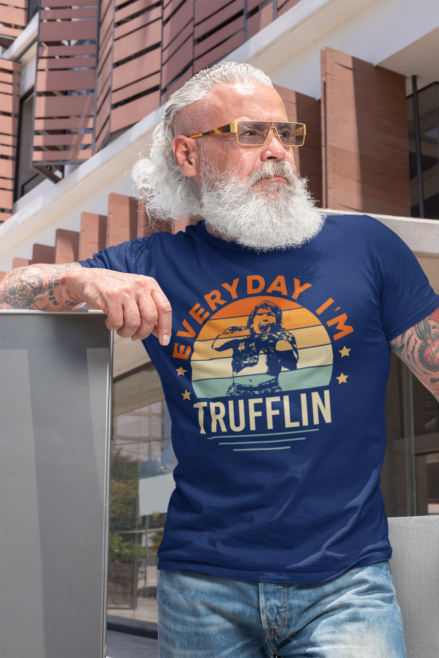 Everyday I’m Trufflin Goonies Inspired Retro Tee