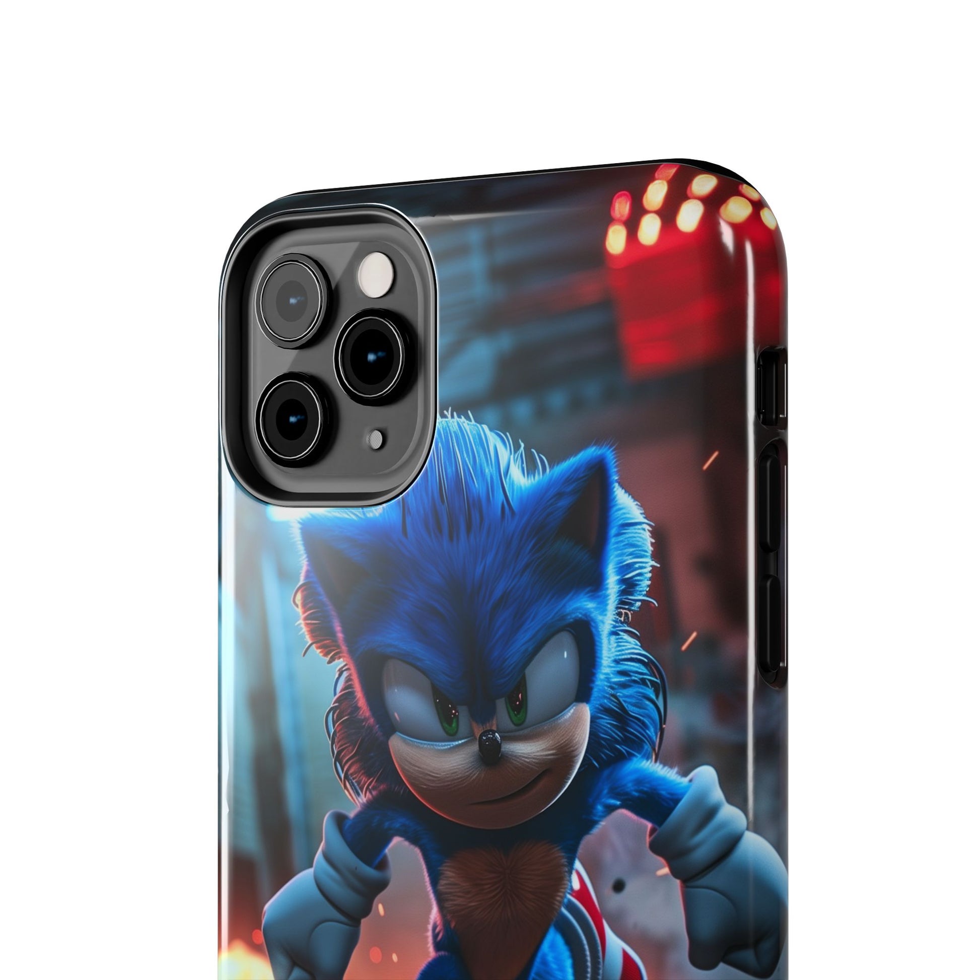 Durable Sonic Phone Case - Protective Sonic the Hedgehog Design - Tough Mobile Cover - Fun Video Game Phone Accessory