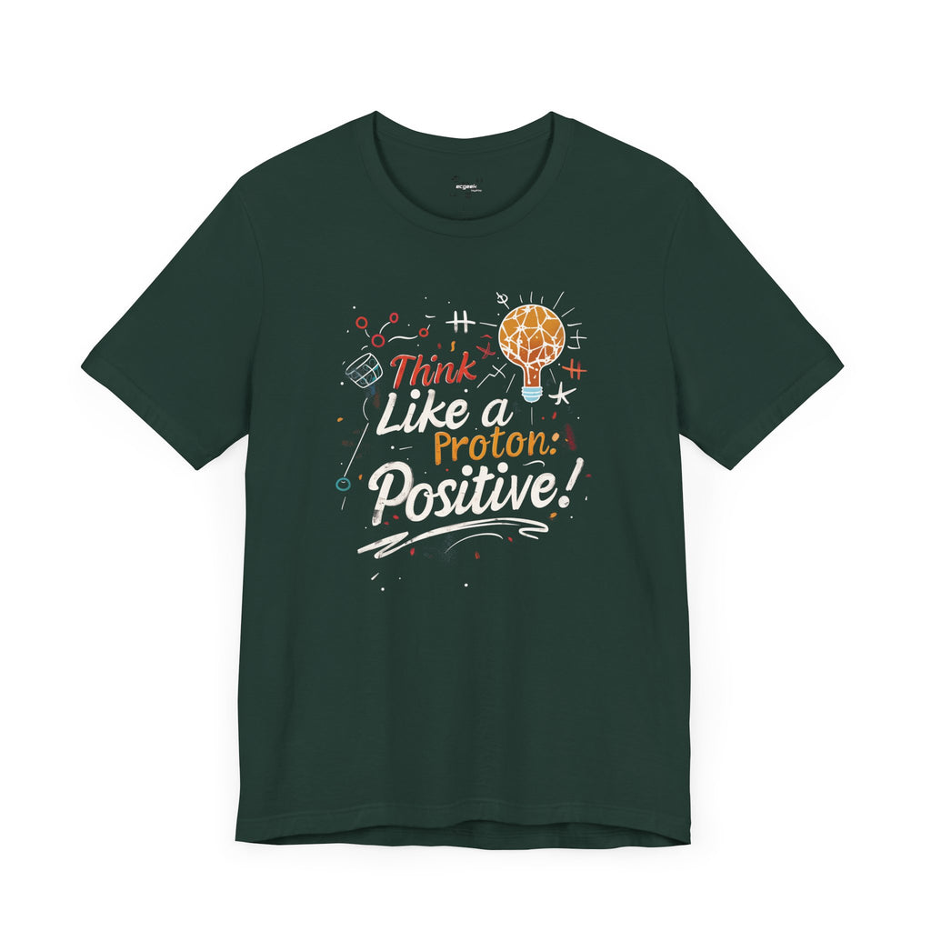 Geek Positivity Tshirt Nerdy Custom Shirt Graphic Tee, Inspirational Quotes Gift for Geeks Back to School, Gift for Her, Positivity Tshirt