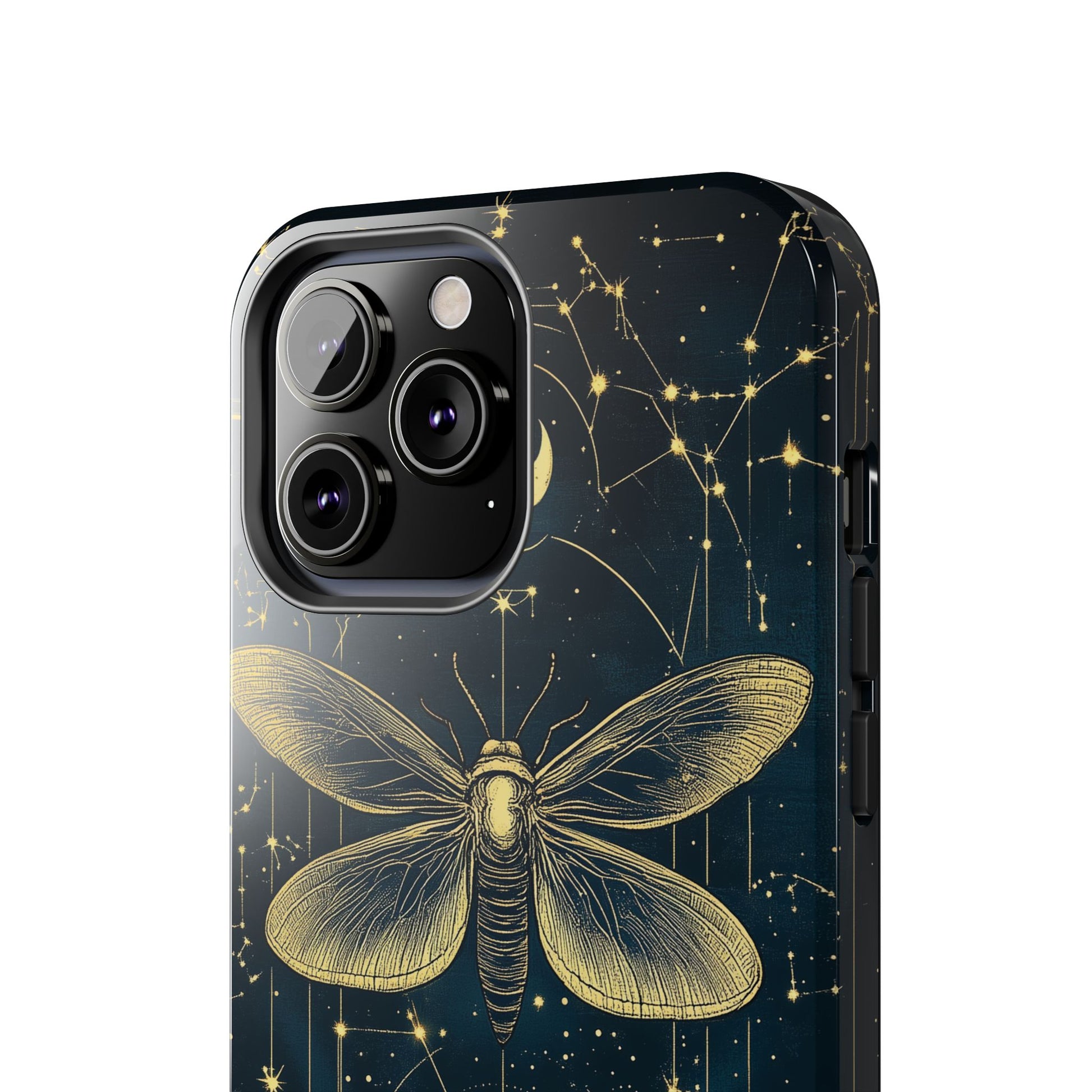 Celestial Dark Academia Phone Case Magical Moth Astrology Witchcraft Esoteric Entomology Nature Art Phone 13 14 15 Pro Max Samsung