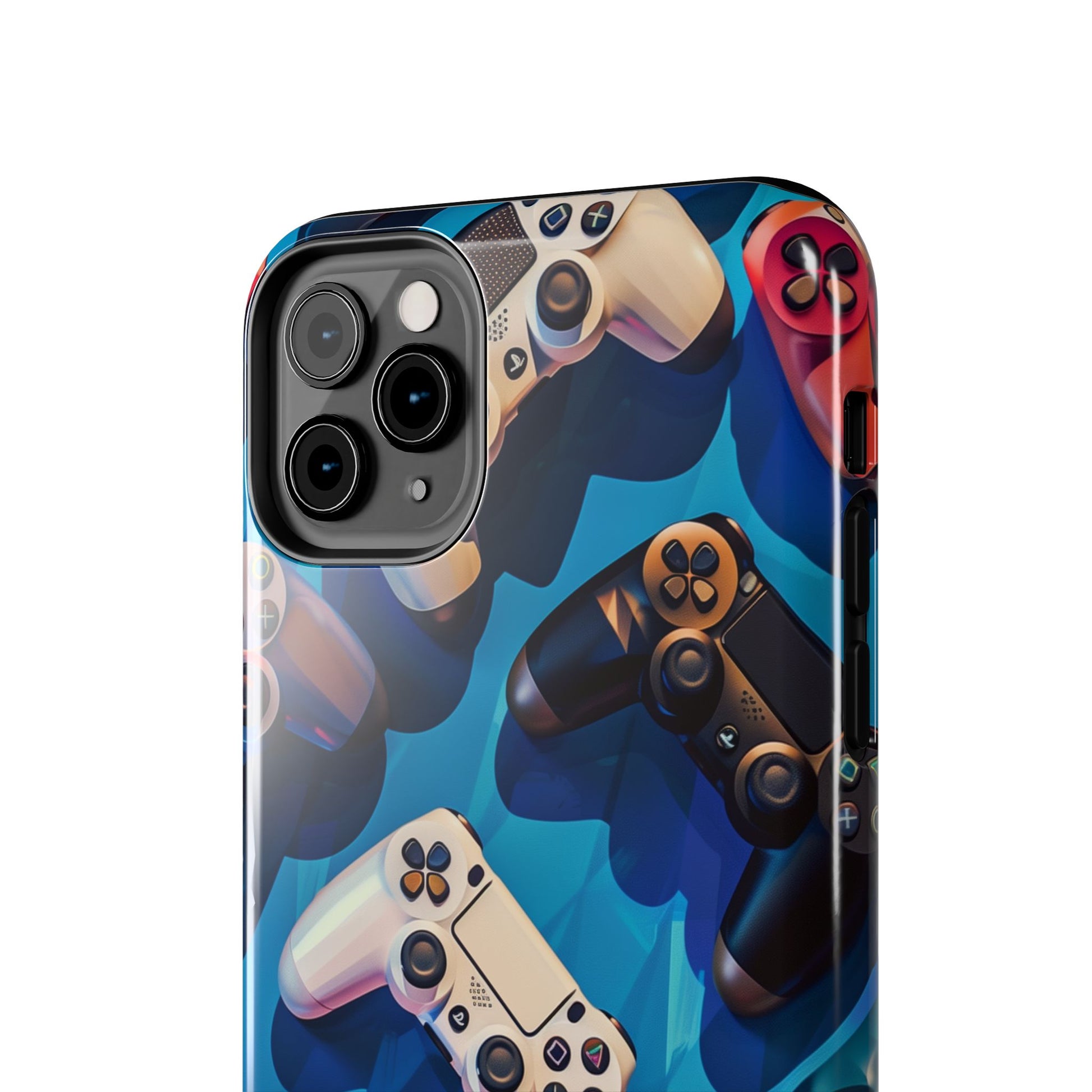 Video Game Controllers iPhone Case - Gamer Tough Phone Cover - Modern Gaming