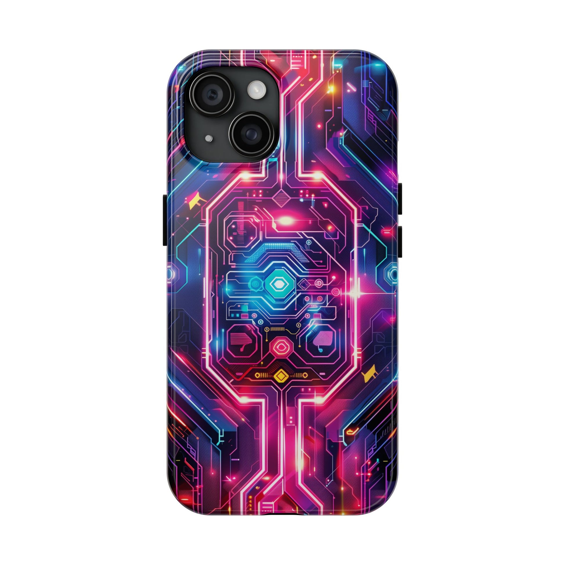 Circuit Board Phone Case, Futuristic Circuit Phone Case, High-Tech Gift for Him, Custom Sci-Fi Phone Case, iphone 15 pro max