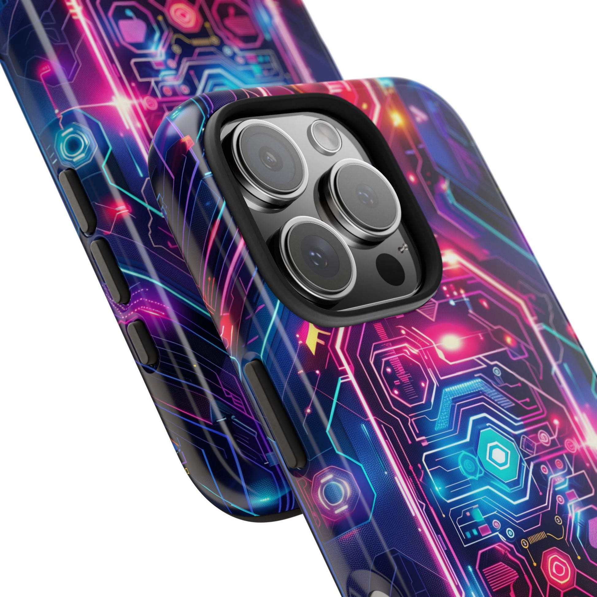 Circuit Board Phone Case, Futuristic Circuit Phone Case, High-Tech Gift for Him, Custom Sci-Fi Phone Case, iphone 15 pro max