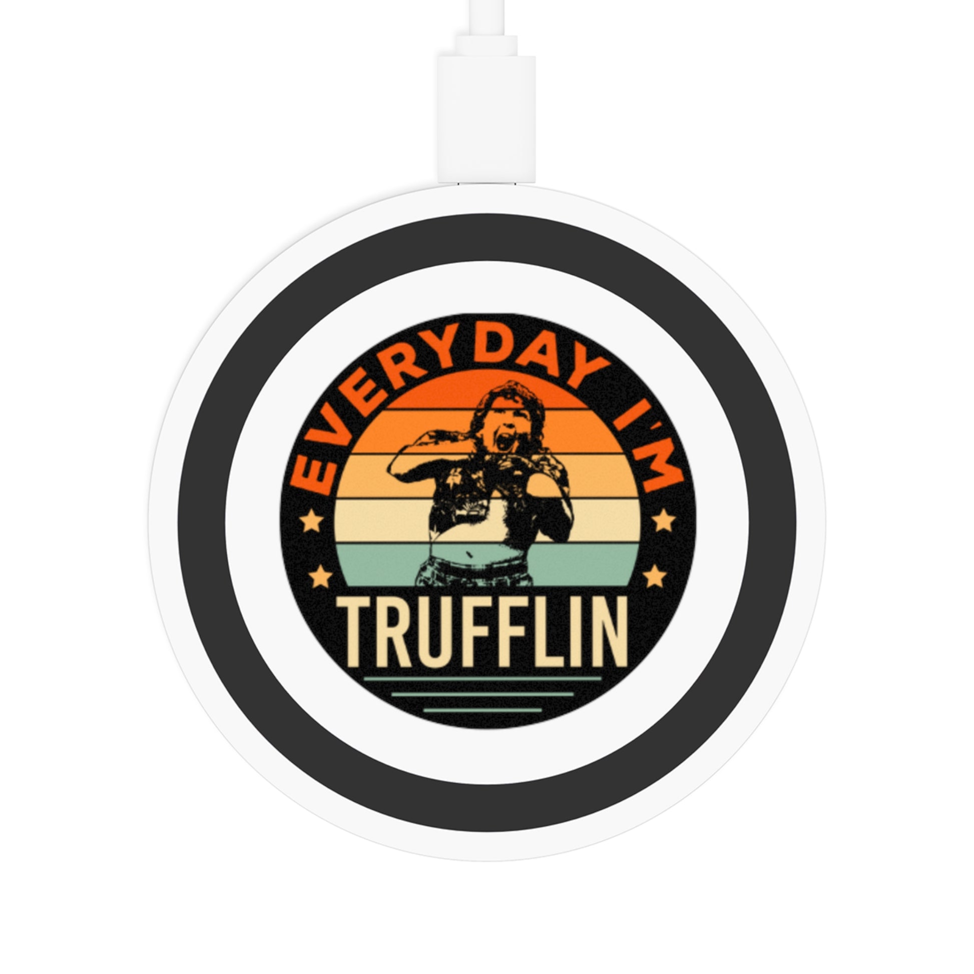 The Goonies Truffle Shuffle inspired Wireless Charging Pad
