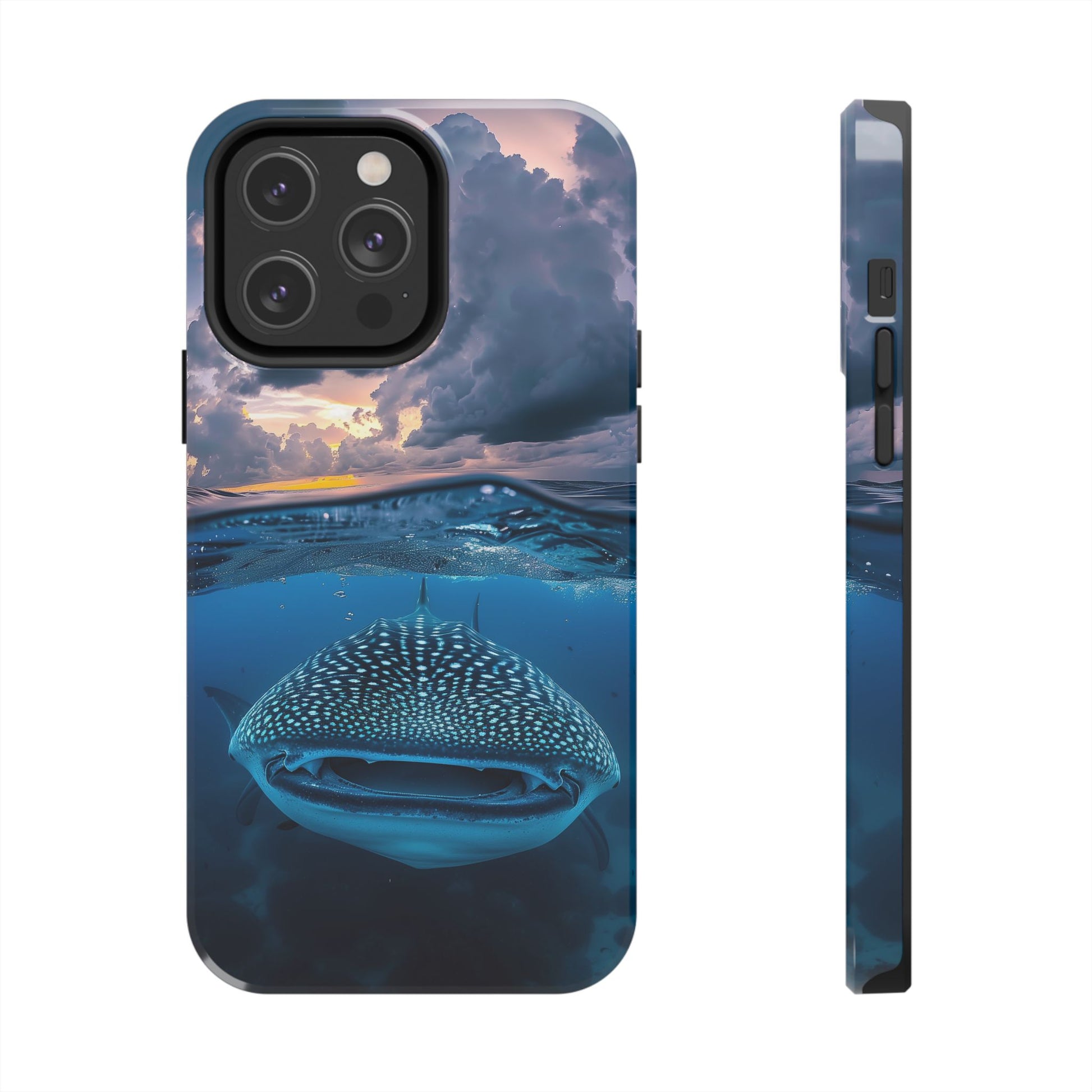 Majestic Encounter: Whale Shark Tough Phone Case