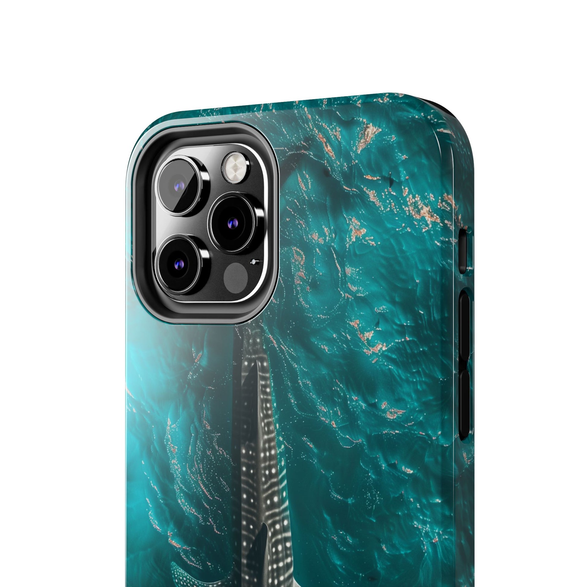 Ocean Visit: iPhone Case with Stunning Whale Shark Swimming Scene