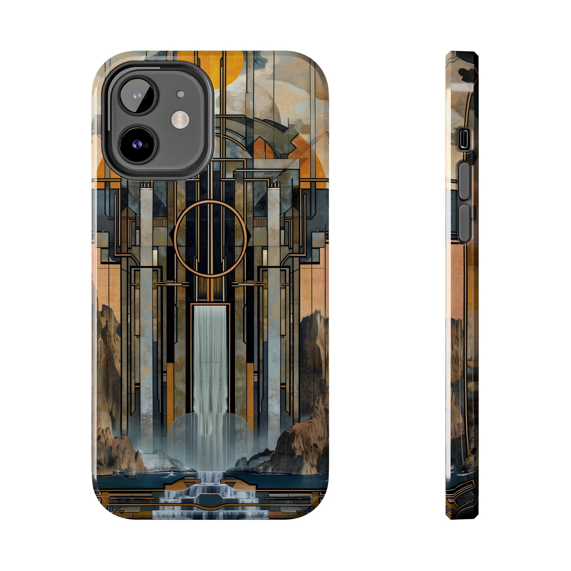 Falling Water Inspired Phone Case - Frank Lloyd Wright Design - Architectural Phone Cover - Unique Phone Accessory