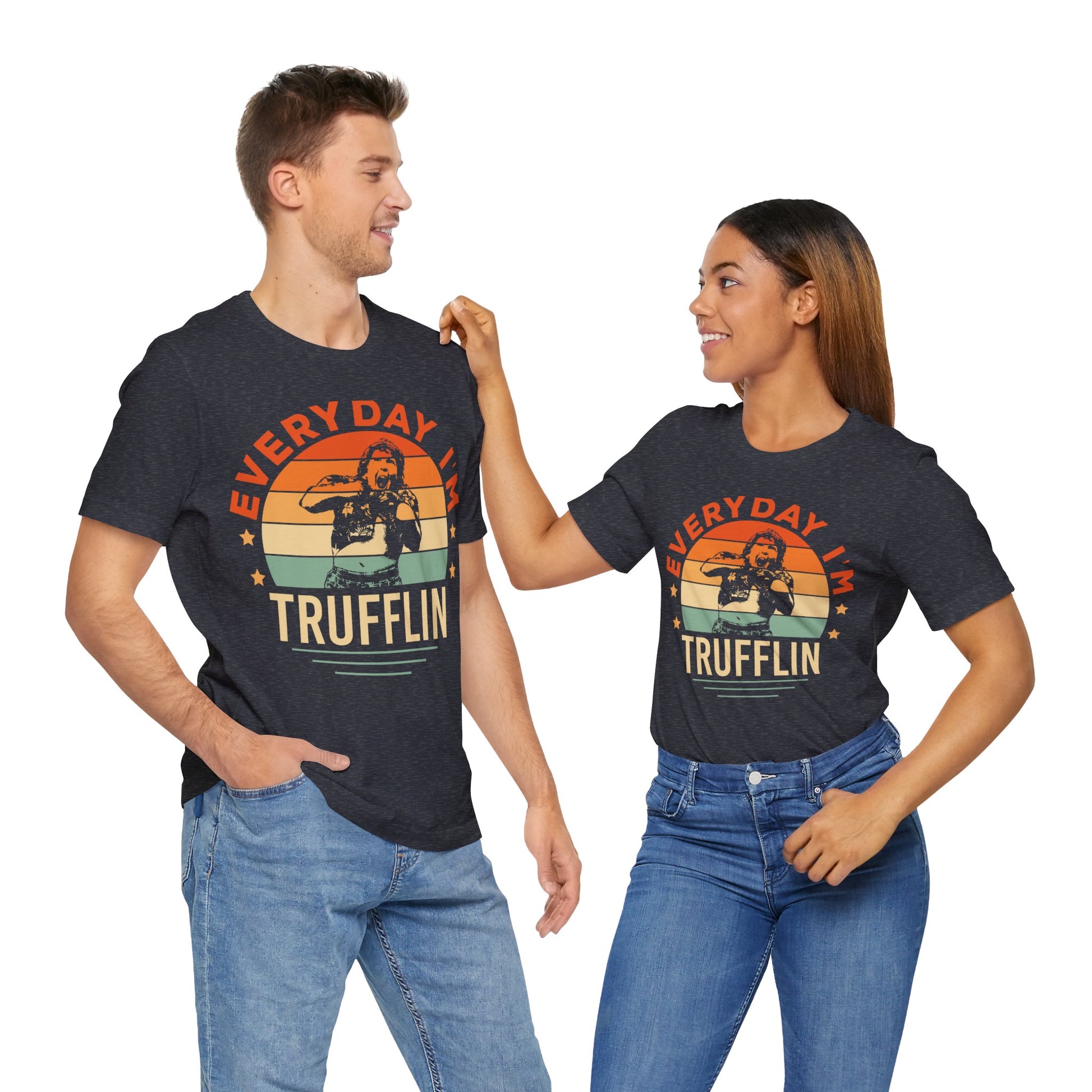 Everyday I’m Trufflin Goonies Inspired Retro Tee