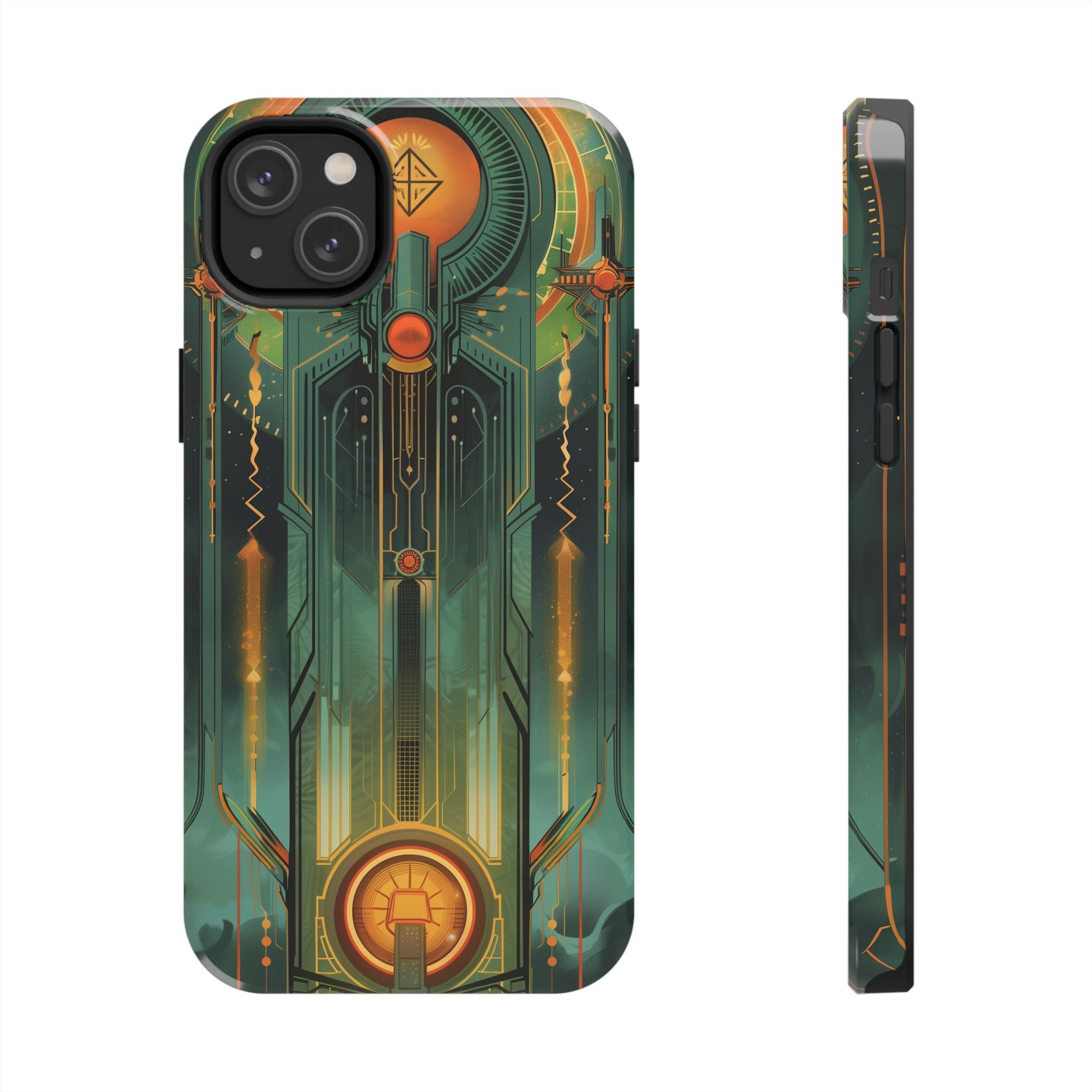 Art Deco Phone Case, Architecture Phone Case, Durable iPhone Case, Gift for Architect, iPhone 14 Case, Art Deco Building Phone Case