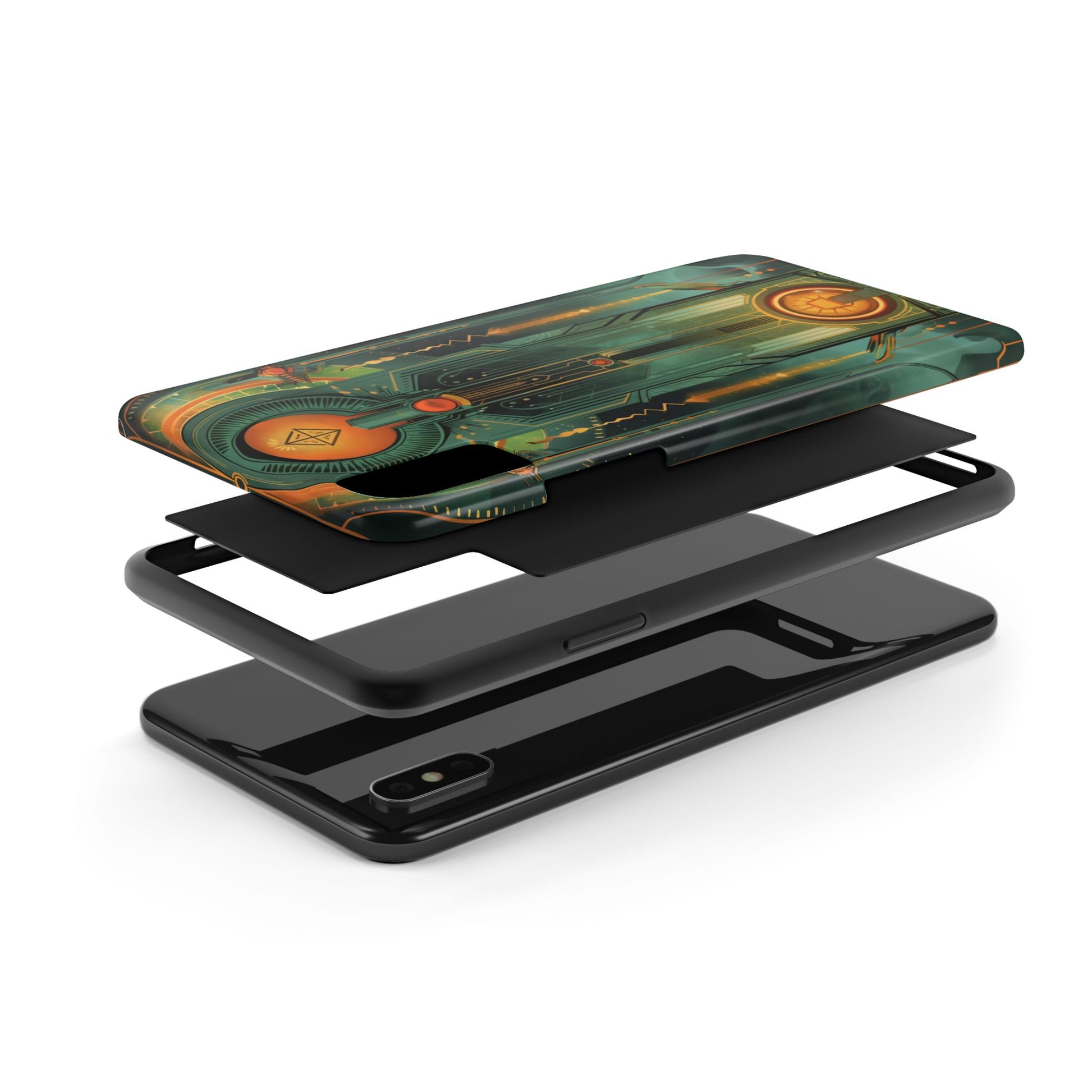 Art Deco Phone Case, Architecture Phone Case, Durable iPhone Case, Gift for Architect, iPhone 14 Case, Art Deco Building Phone Case