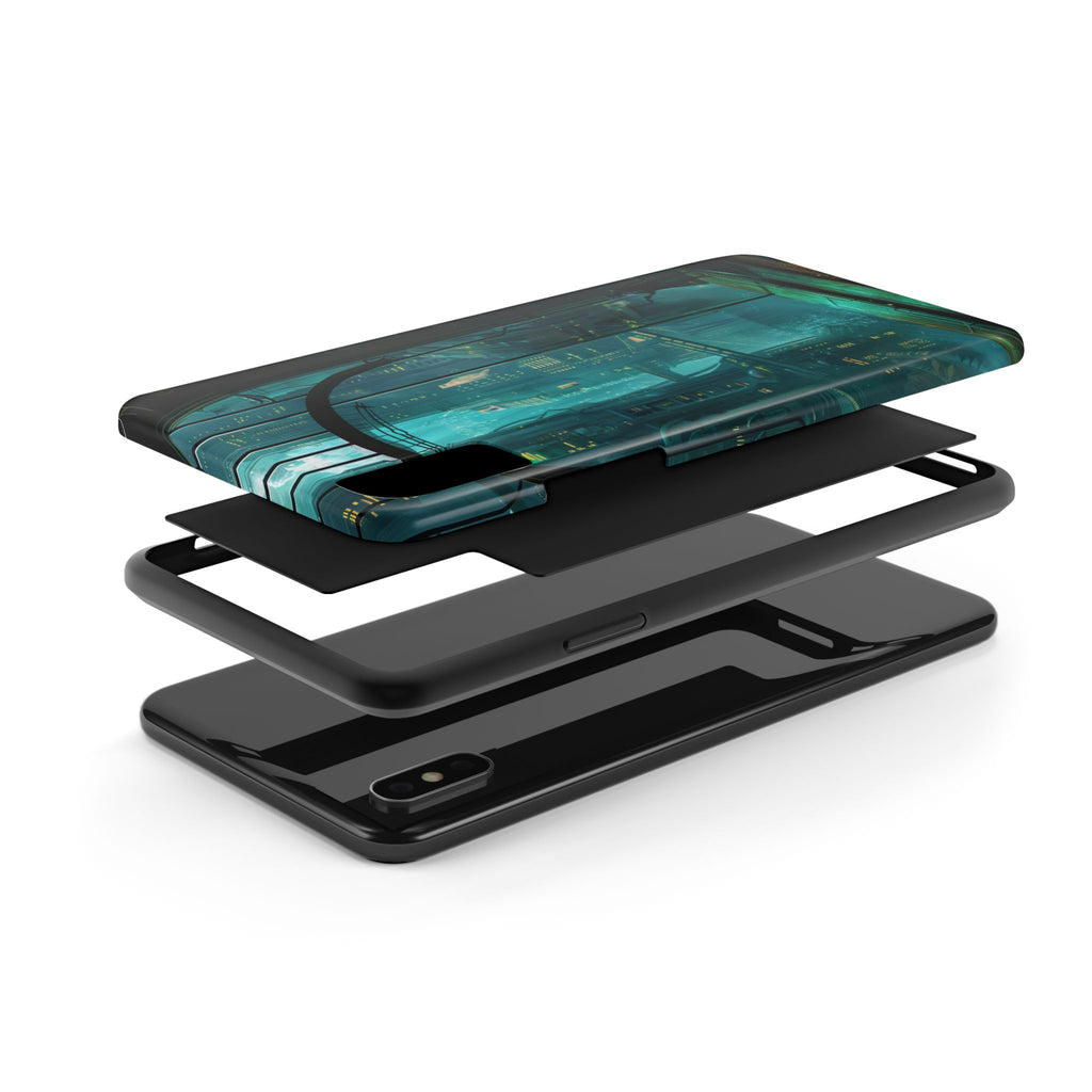 BioShock Inspired Phone Case - Underwater Art Deco City - Gaming Phone Cover - Unique Video Game Accessory
