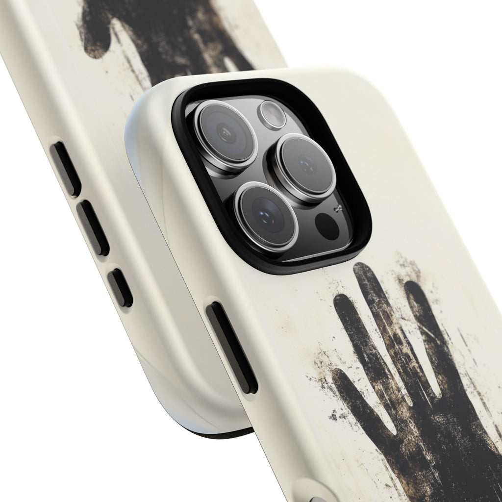 Conspiracy Realist Paranormal Mystery Design X-Files Inspired Ghostly Hand Conspiracy Theory Creepy iPhone 13 14 15 16 Pro Max Galaxy Pixel