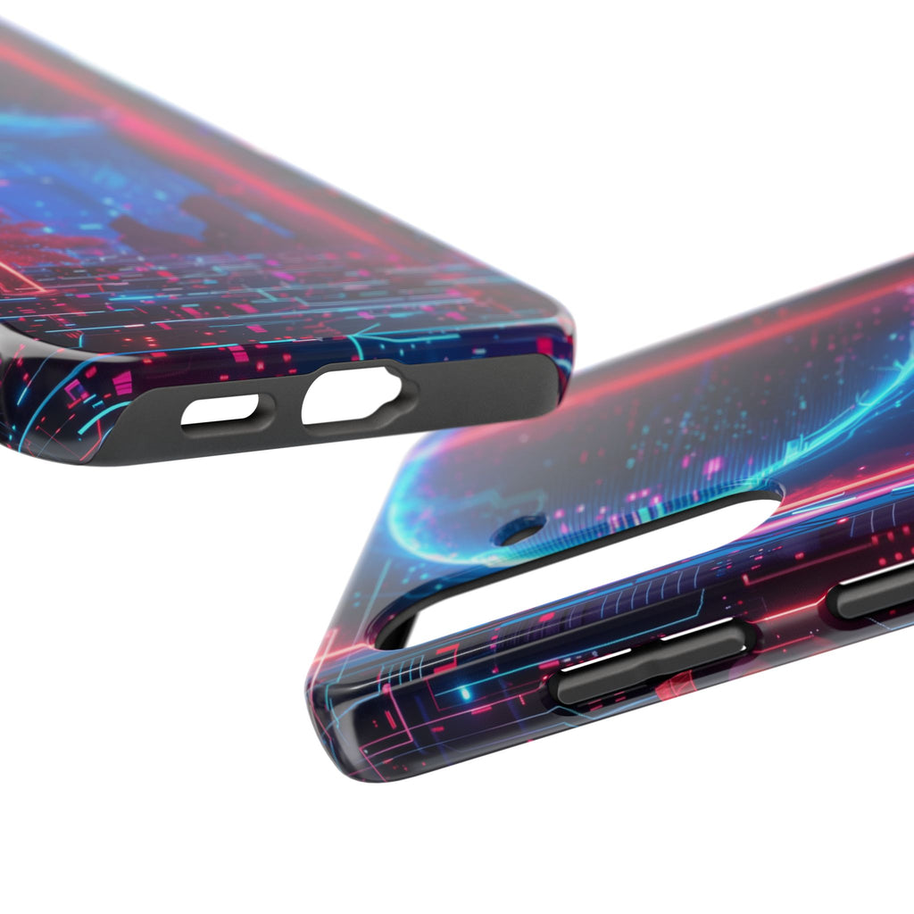 Circuit Board Phone Case, Futuristic Circuit Phone Case, High-Tech Gift, Custom Sci-Fi Phone Case, iphone 15 pro max