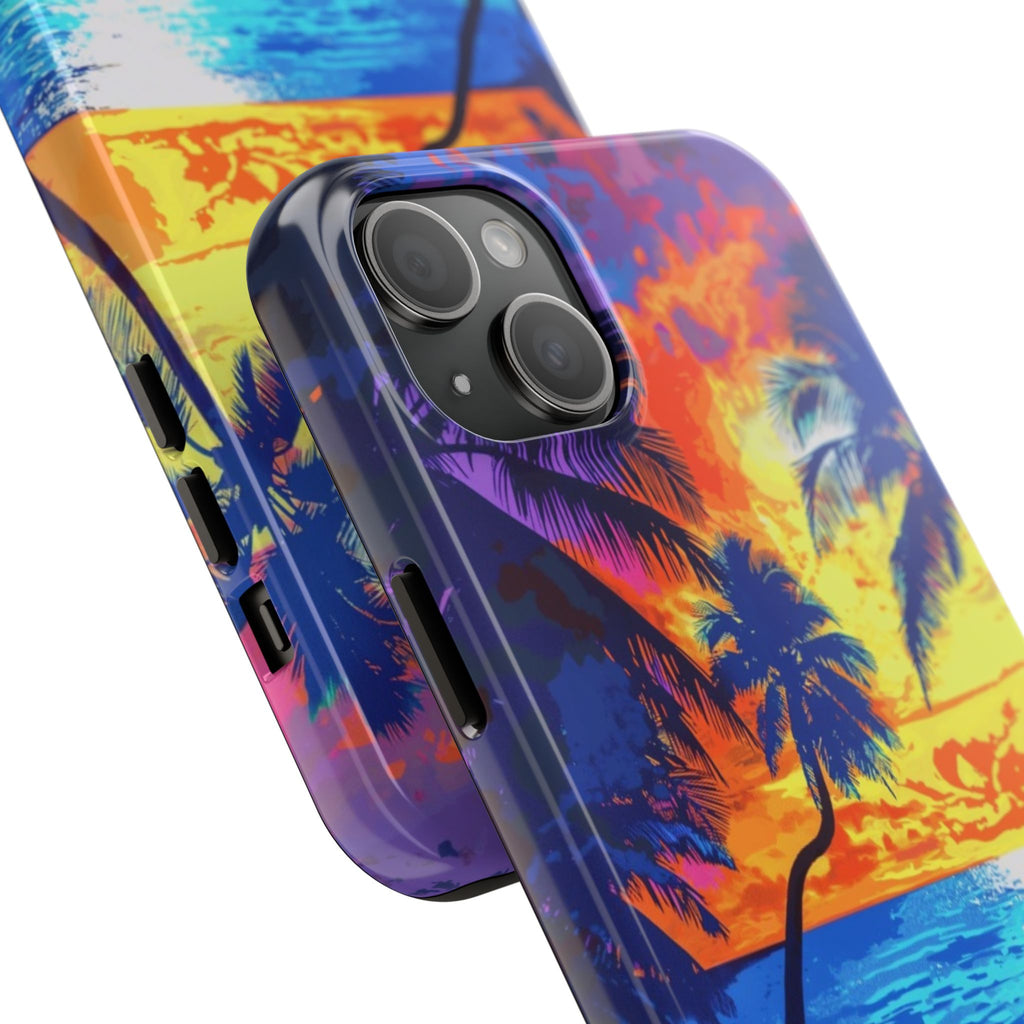 Sunset Bliss: Lisa Frank Style Phone Case