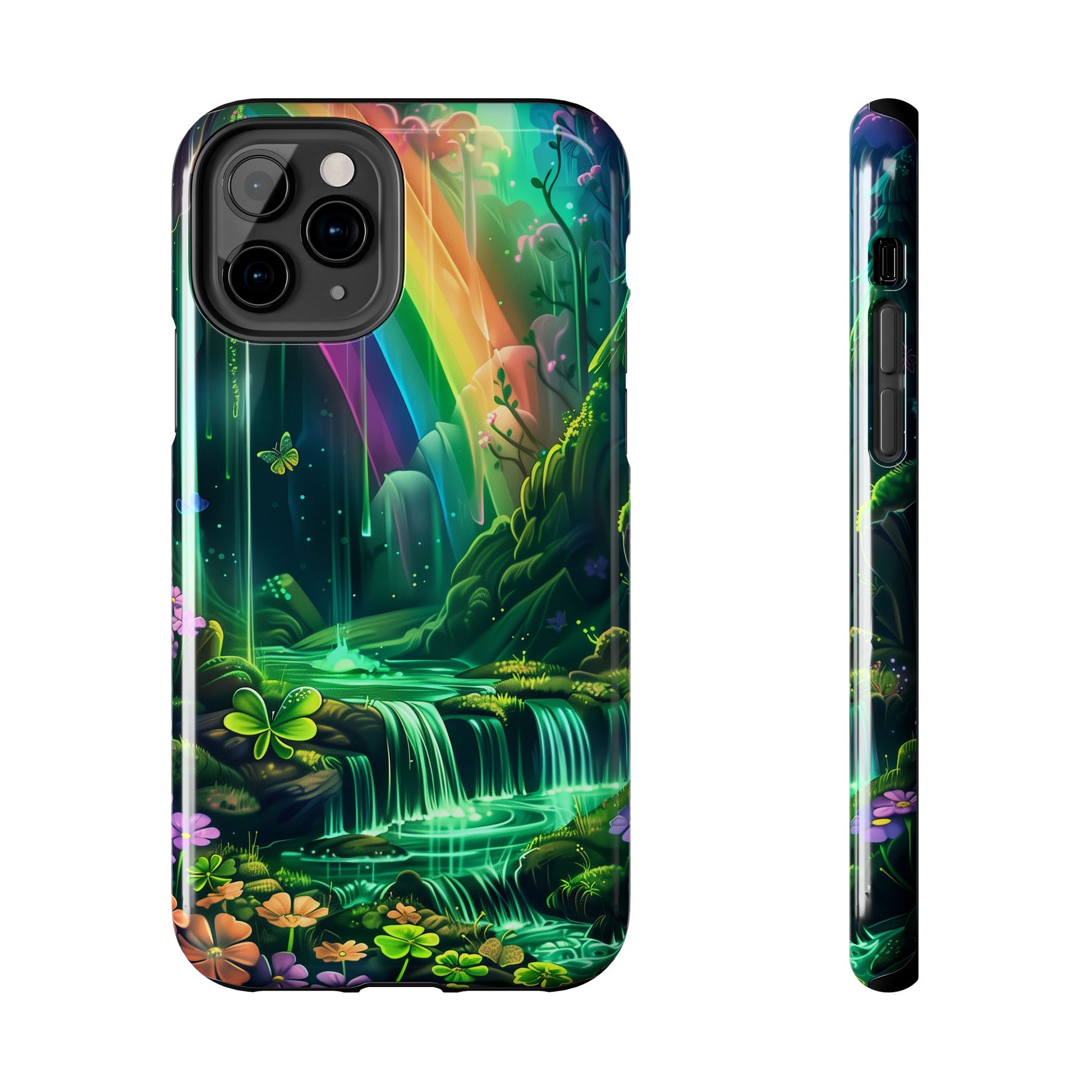 St. Patrick's Day Durable Phone Case, Lucky Phone Case Design, Durable Irish Luck Protective Cover, Holiday Gift Idea