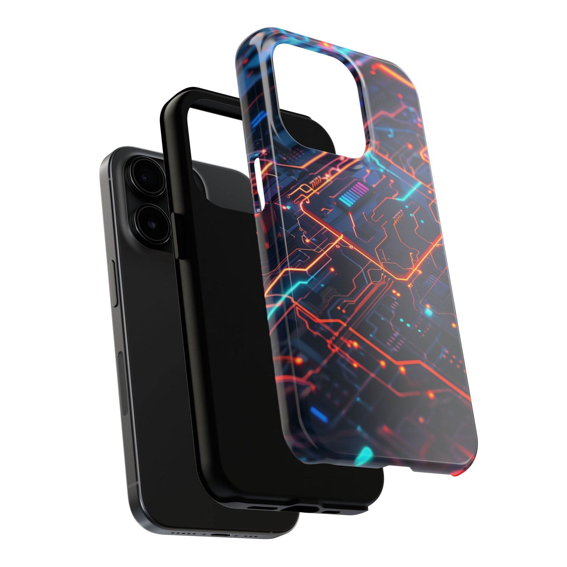 Circuit Board Phone Case, Futuristic Circuit Phone Case, High-Tech Gift, Custom Sci-Fi Phone Case, iphone 15 pro max