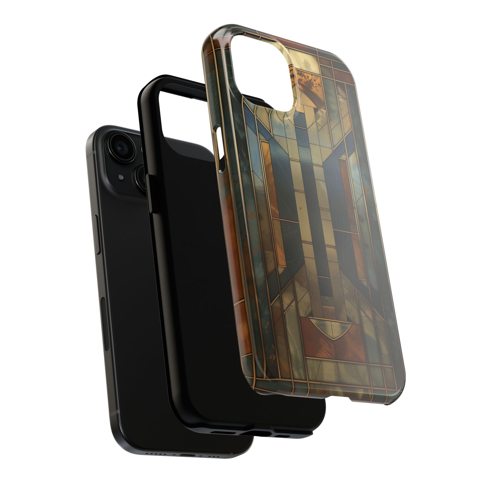 Frank Lloyd Wright Stained Glass Phone Case - Architectural Style Phone Cover - Stained Glass Design Phone Case - Unique Phone Accessory