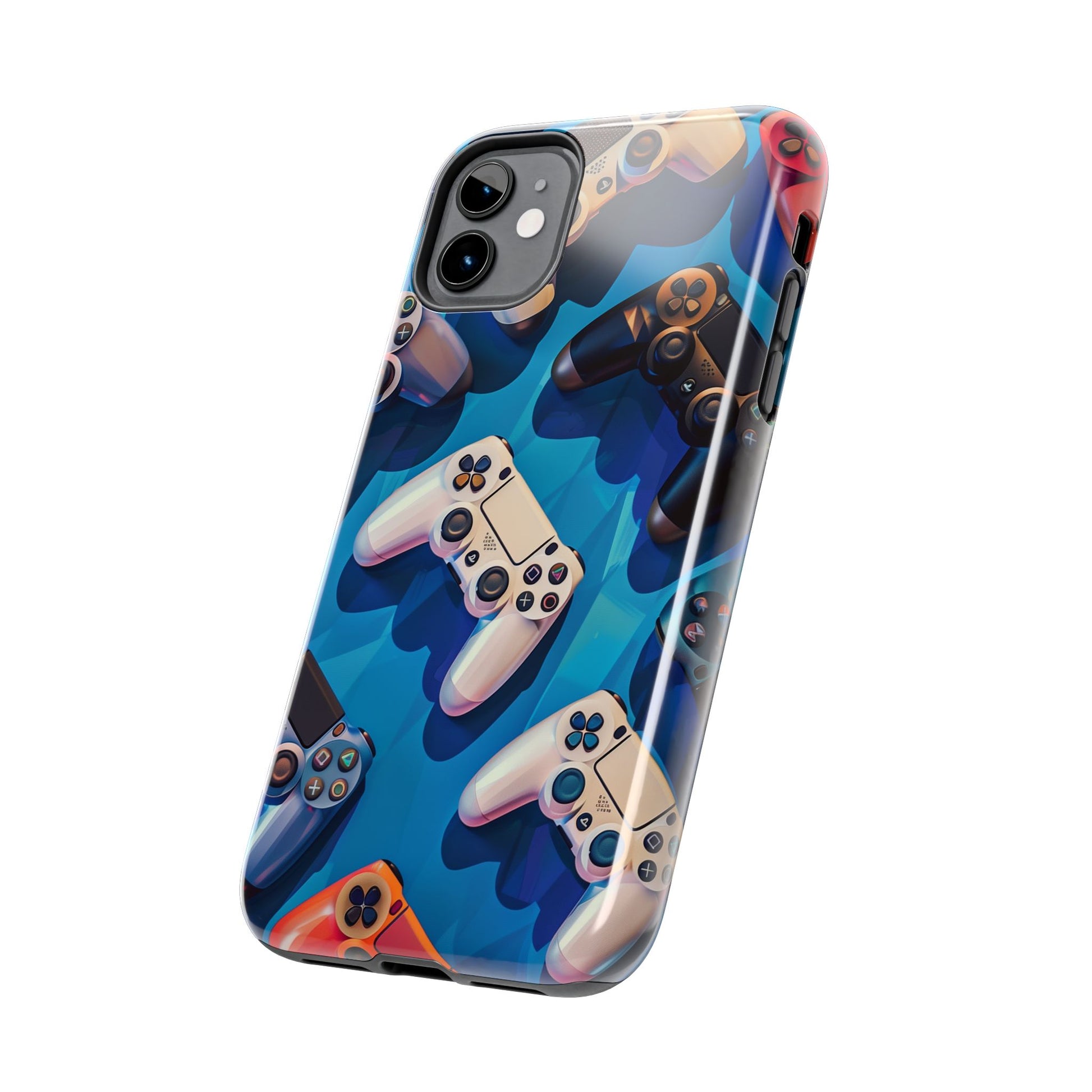 Video Game Controllers iPhone Case - Gamer Tough Phone Cover - Modern Gaming