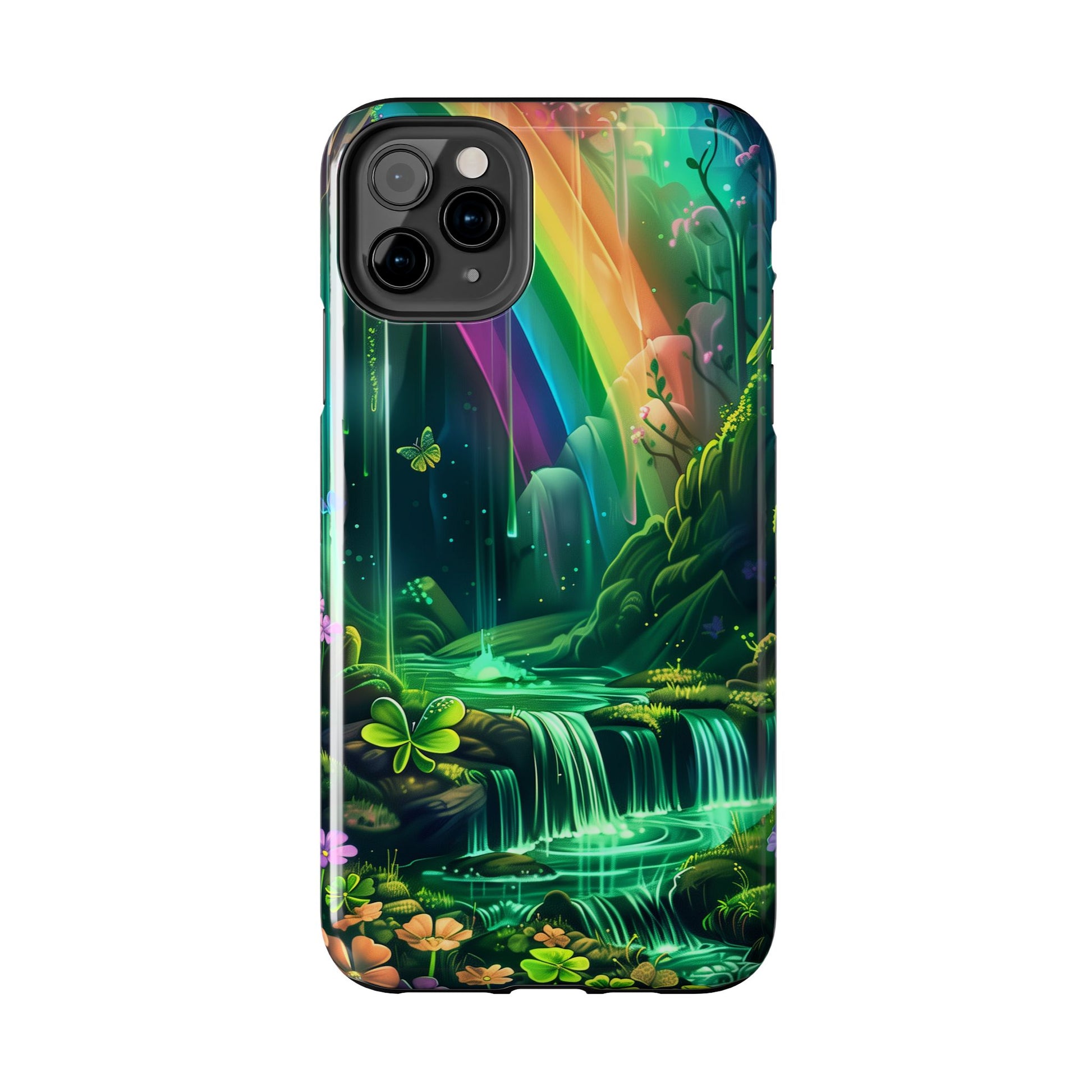 St. Patrick's Day Durable Phone Case, Lucky Phone Case Design, Durable Irish Luck Protective Cover, Holiday Gift Idea