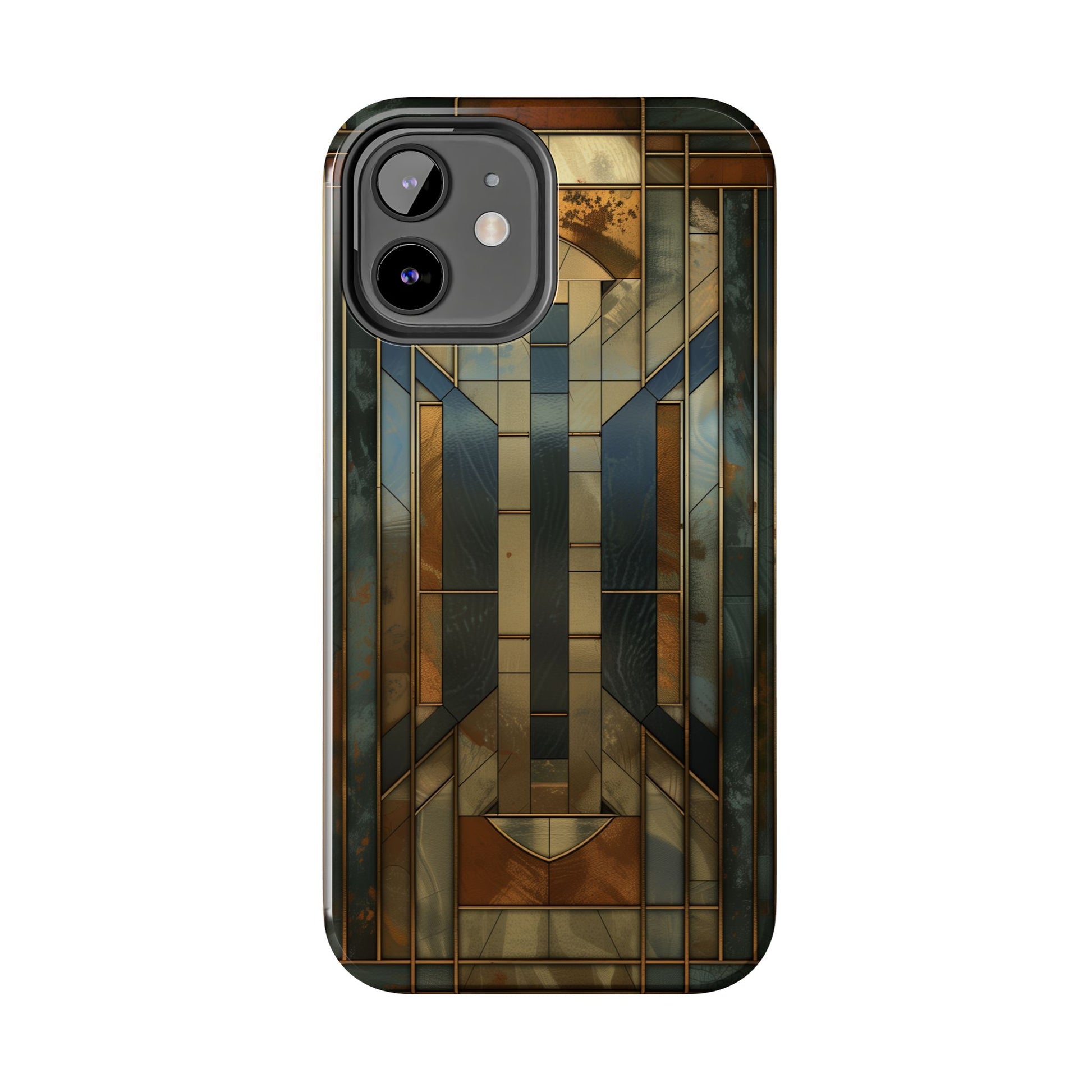 Frank Lloyd Wright Stained Glass Phone Case - Architectural Style Phone Cover - Stained Glass Design Phone Case - Unique Phone Accessory