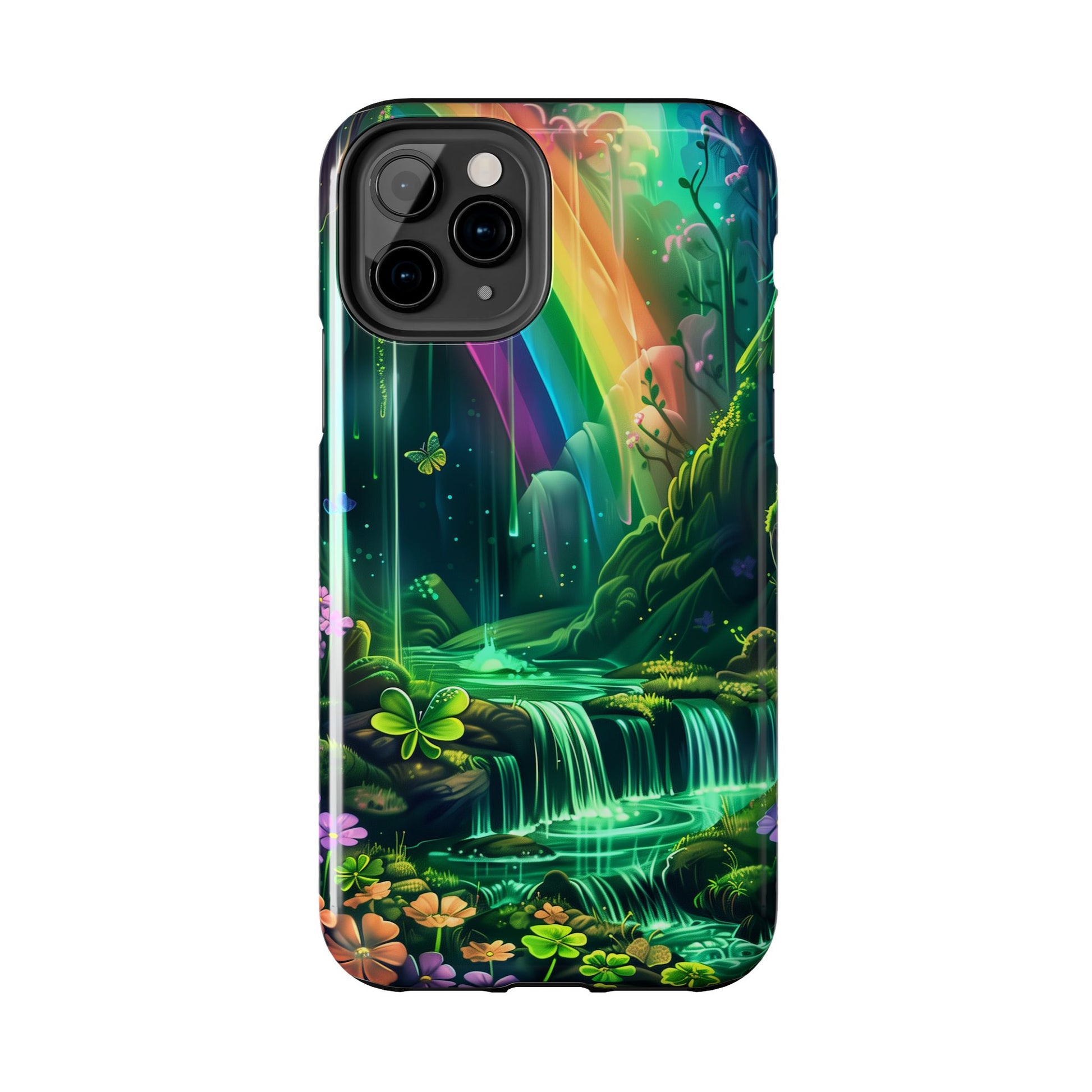 St. Patrick's Day Durable Phone Case, Lucky Phone Case Design, Durable Irish Luck Protective Cover, Holiday Gift Idea