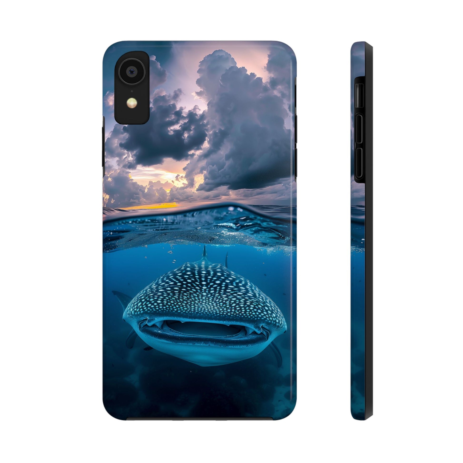Majestic Encounter: Whale Shark Tough Phone Case