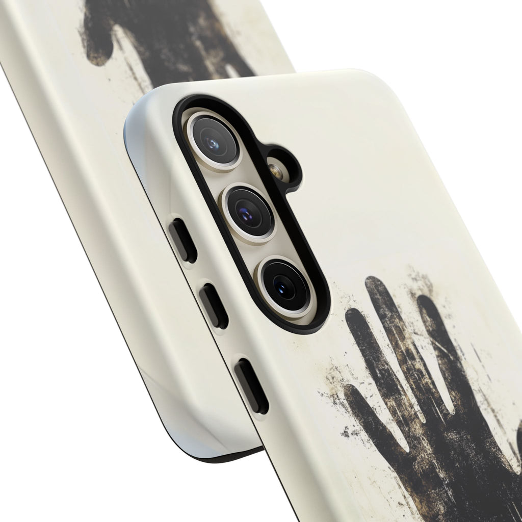 Conspiracy Realist Paranormal Mystery Design X-Files Inspired Ghostly Hand Conspiracy Theory Creepy iPhone 13 14 15 16 Pro Max Galaxy Pixel