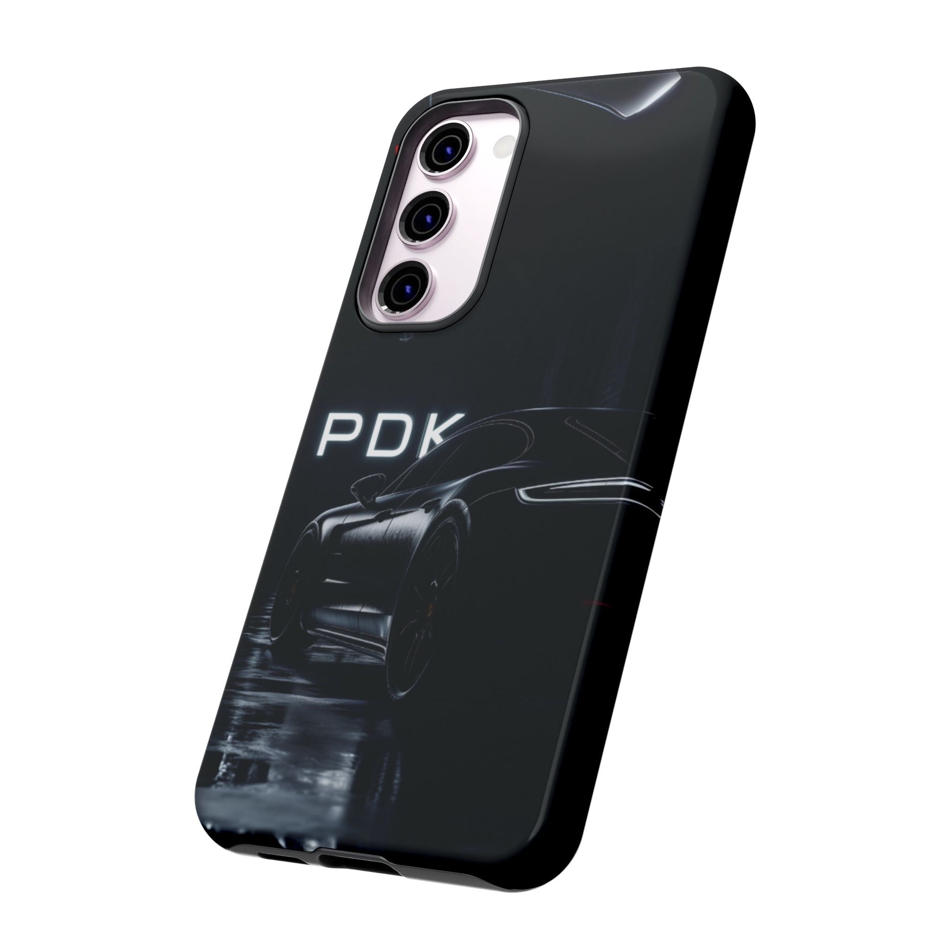 German Super Sports Car Phone Case Car Lover Gift Inspired Neon Sign Font iPhone 13 14 15 16 Pro Max Double Clutch Granny Shifting