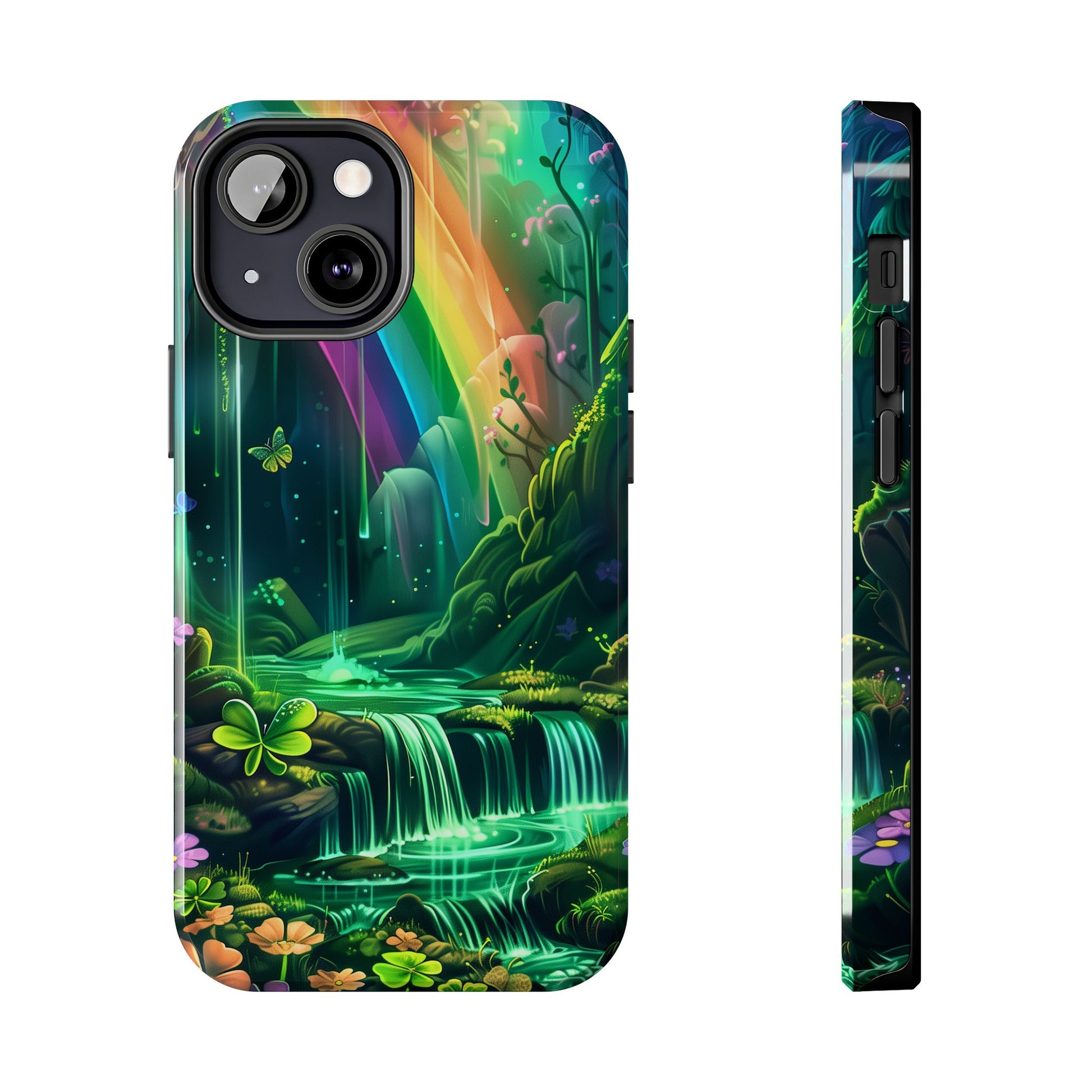St. Patrick's Day Durable Phone Case, Lucky Phone Case Design, Durable Irish Luck Protective Cover, Holiday Gift Idea