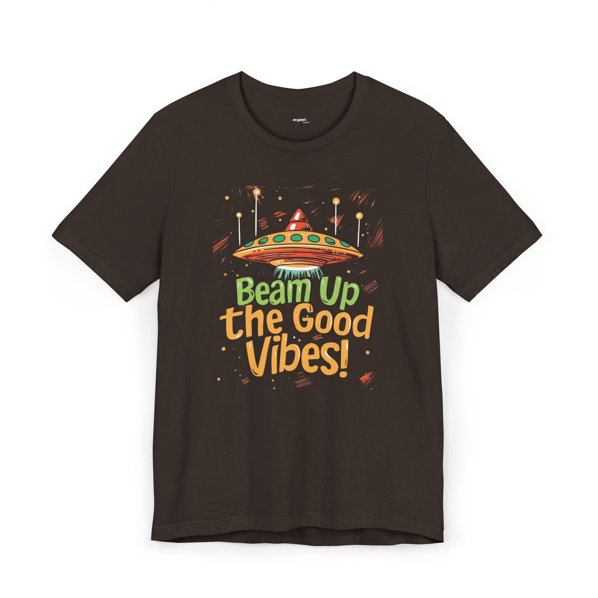 Positivity Nerd Shirt UFO Geek Shirt, Funny Nerd Shirt, Nerd Humor, Funny Geek Shirt, Custom Graphic Tee