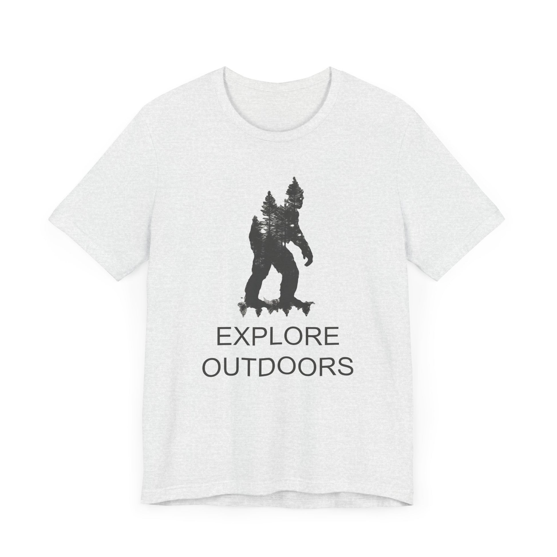 Bigfoot Shirt, Explore Outdoors, Bigfoot Outdoors Shirt, Camping Shirt, Bigfoot Shirt, Shirt for Camping, Camping Trip Shirt, Bigfoot