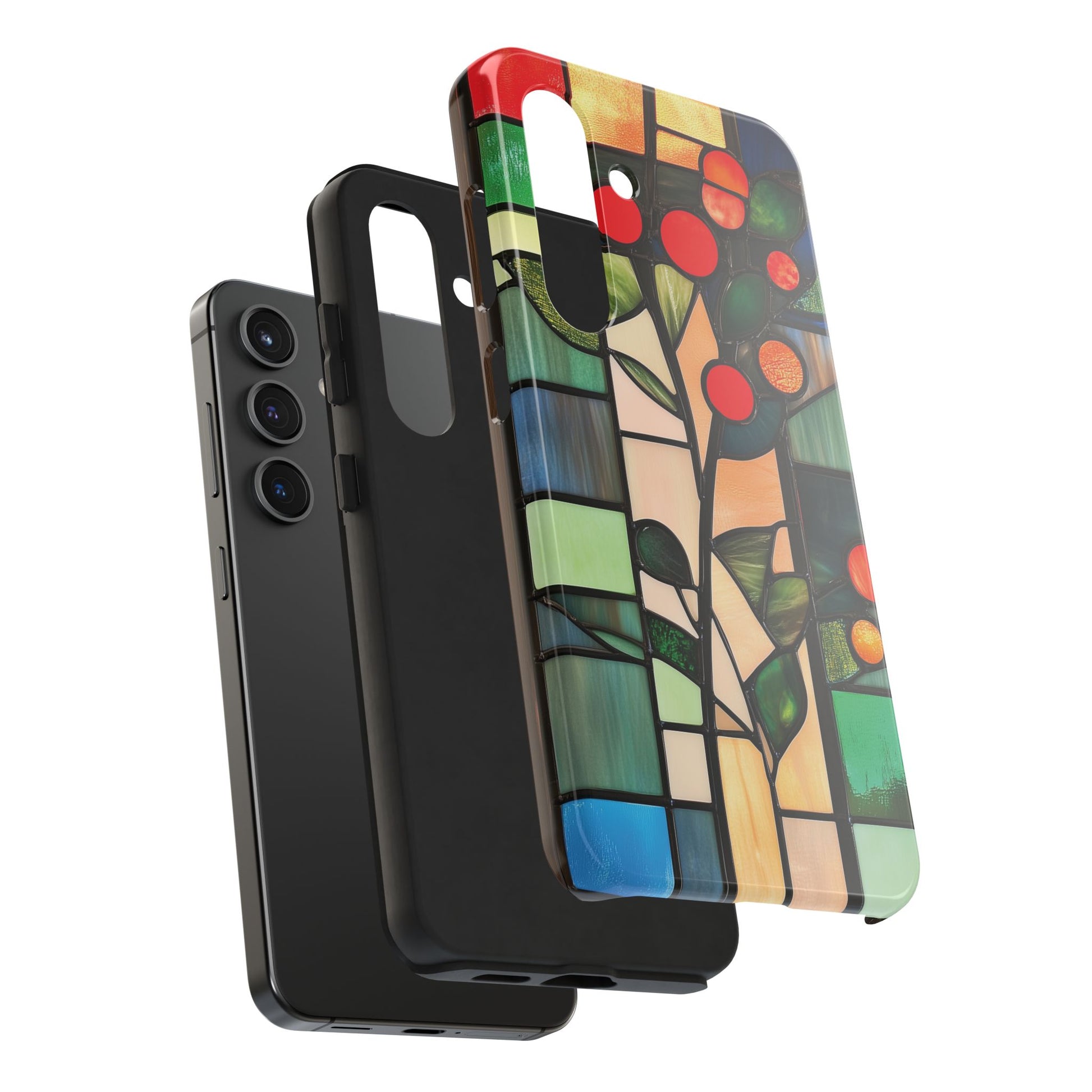 Stained Glass Phone Case Artistic iPhone Case Architectural Design, Art Deco iphone Case