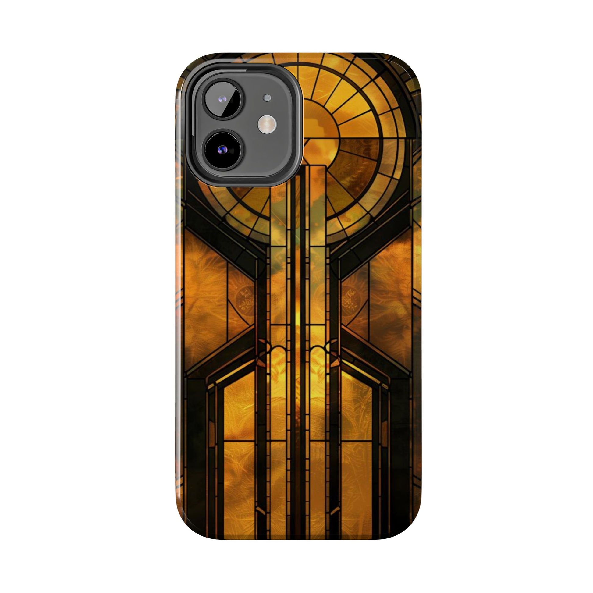 Durable Noir Art Deco Golden Design iPhone Cover - Stylish and Protective Phone Case on Etsy - Art Deco Gift