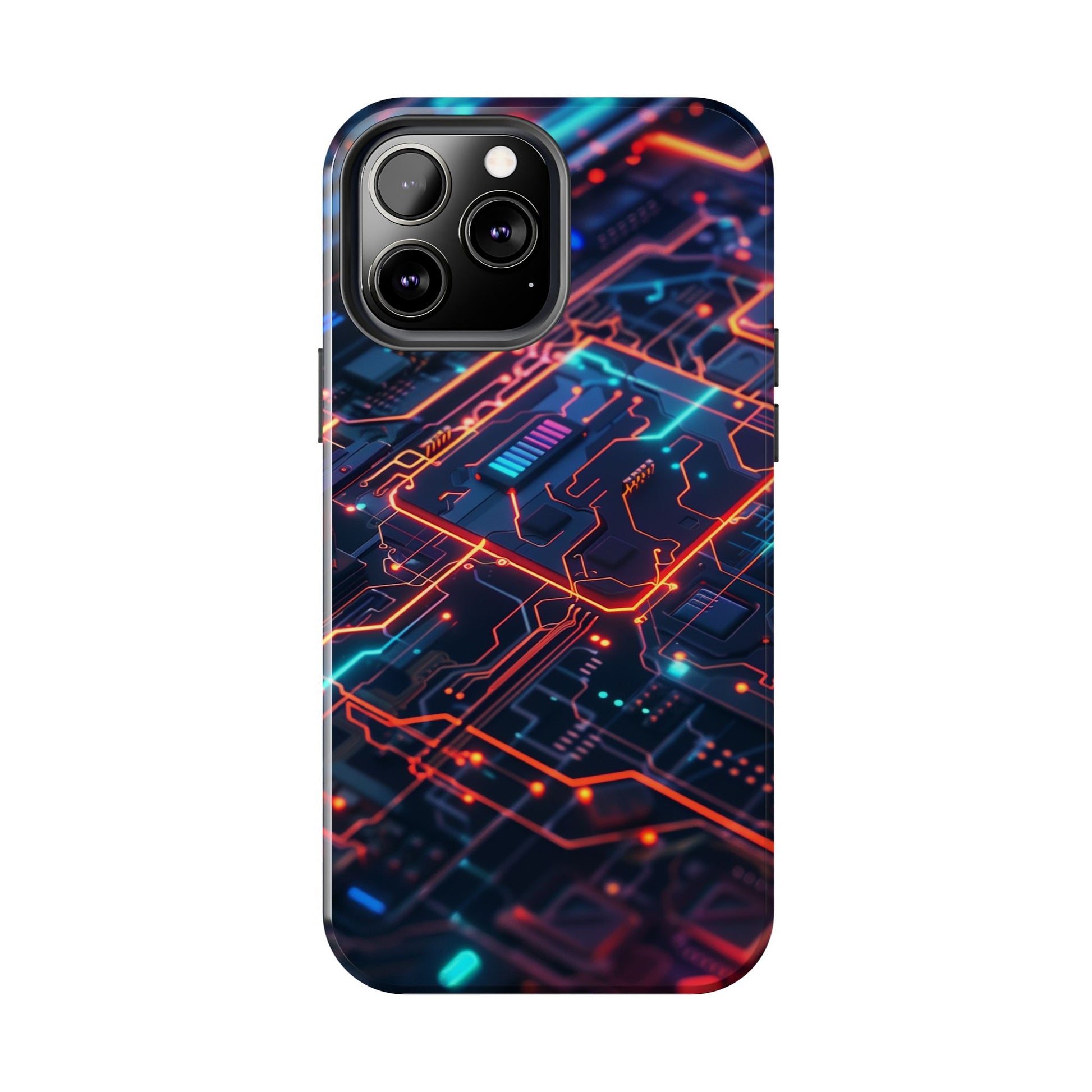 Circuit Board Phone Case, Futuristic Circuit Phone Case, High-Tech Gift, Custom Sci-Fi Phone Case, iphone 15 pro max