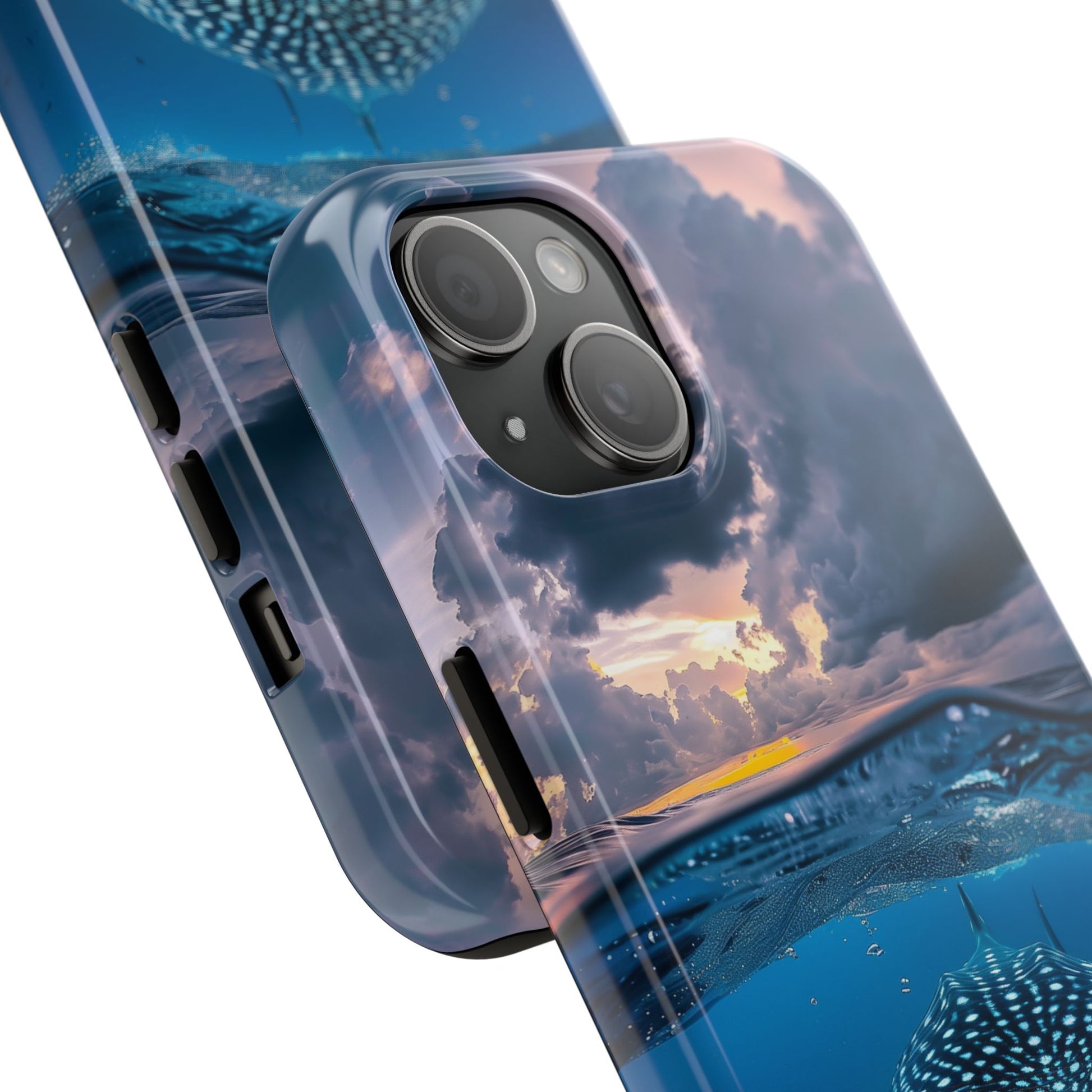 Majestic Encounter: Whale Shark Tough Phone Case