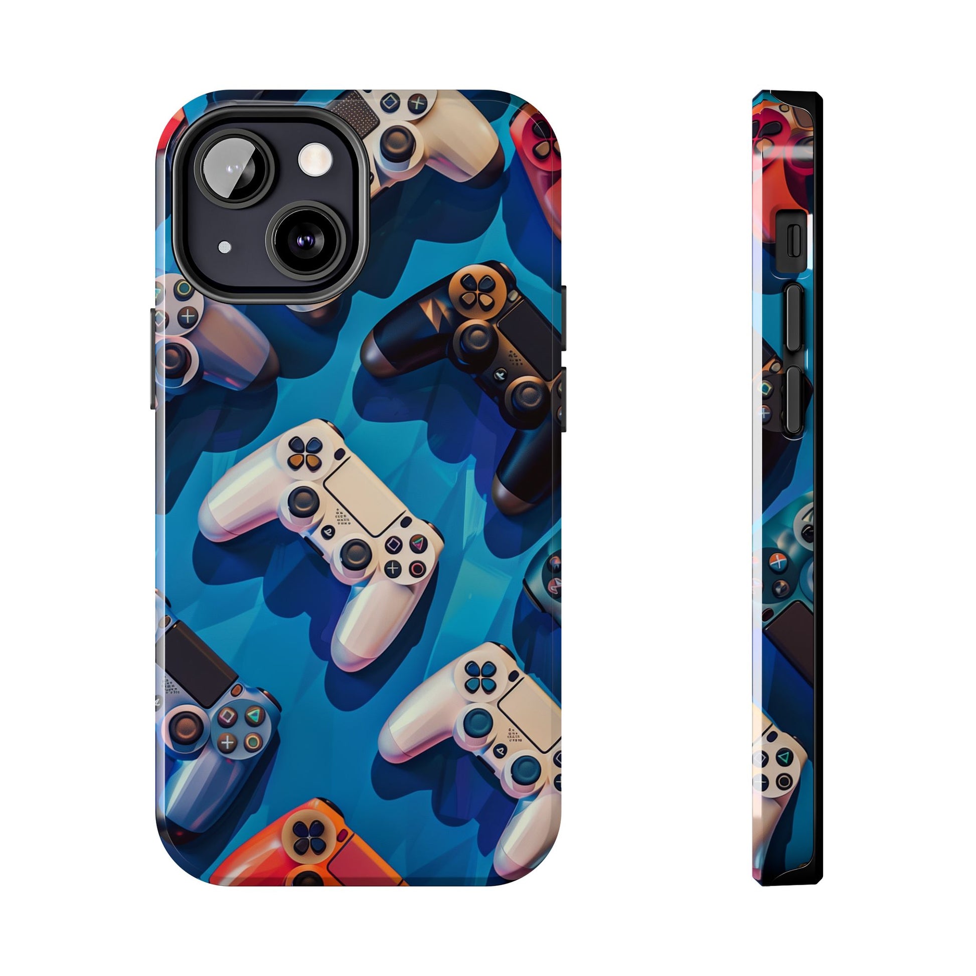 Video Game Controllers iPhone Case - Gamer Tough Phone Cover - Modern Gaming