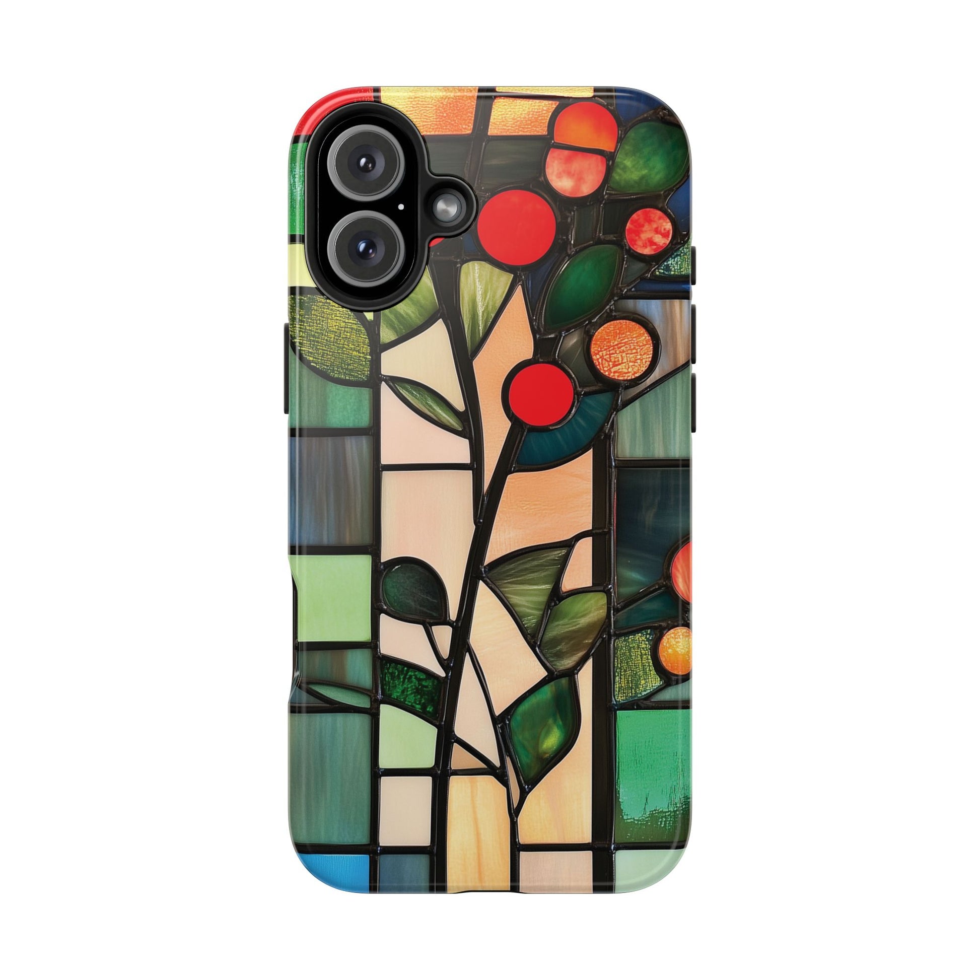 Stained Glass Phone Case Artistic iPhone Case Architectural Design, Art Deco iphone Case