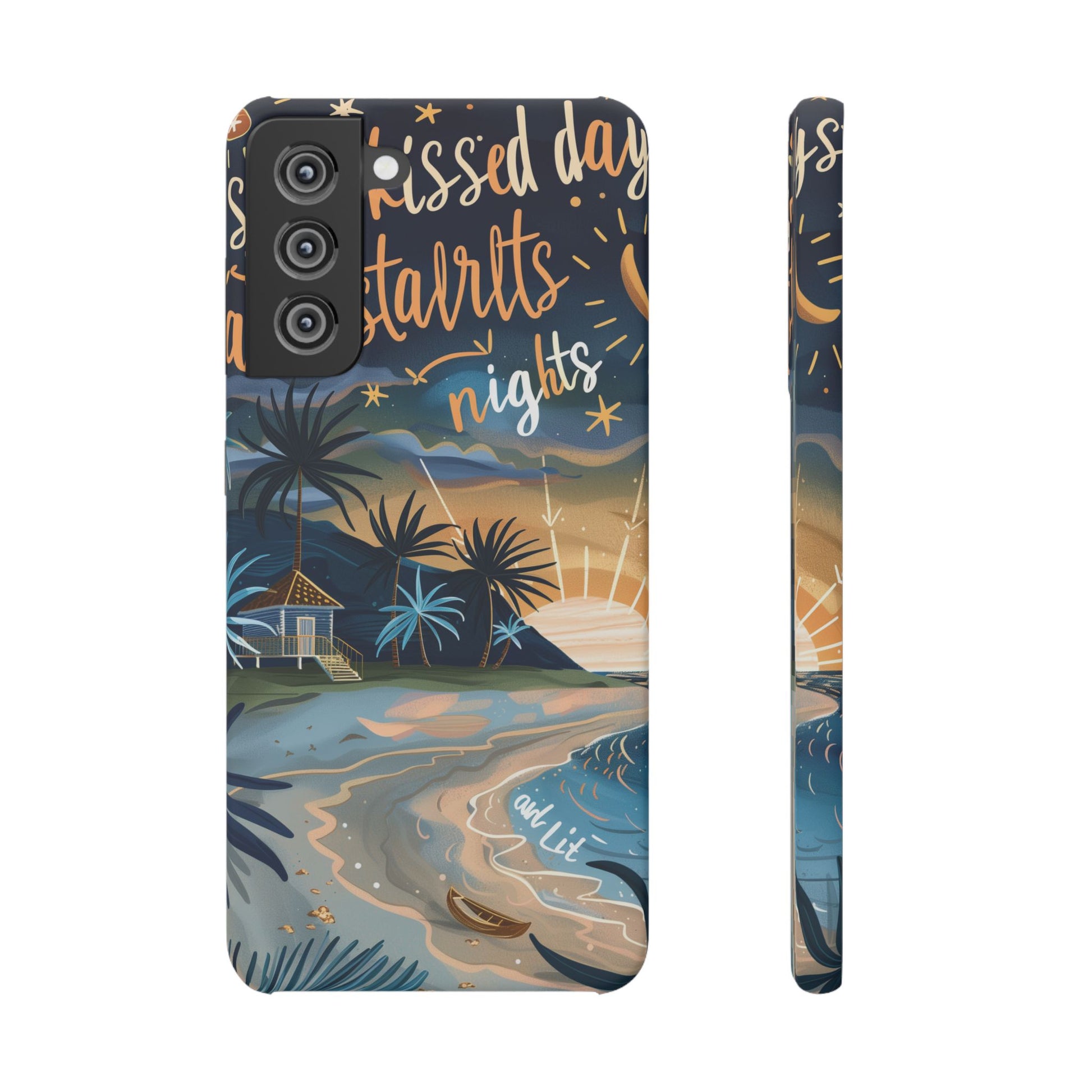 Sun Kissed Days and Starlit Nights Slim Case for Android
