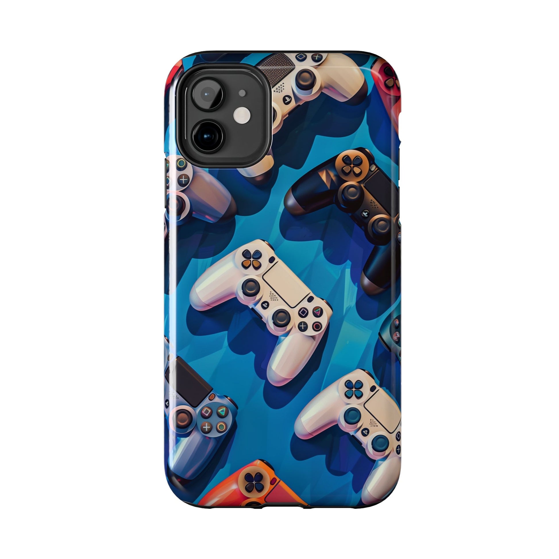 Video Game Controllers iPhone Case - Gamer Tough Phone Cover - Modern Gaming