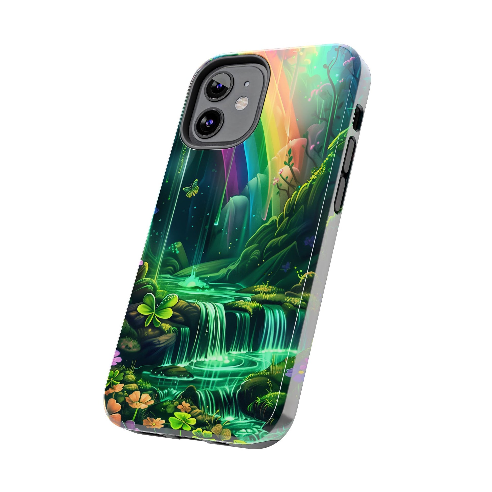St. Patrick's Day Durable Phone Case, Lucky Phone Case Design, Durable Irish Luck Protective Cover, Holiday Gift Idea