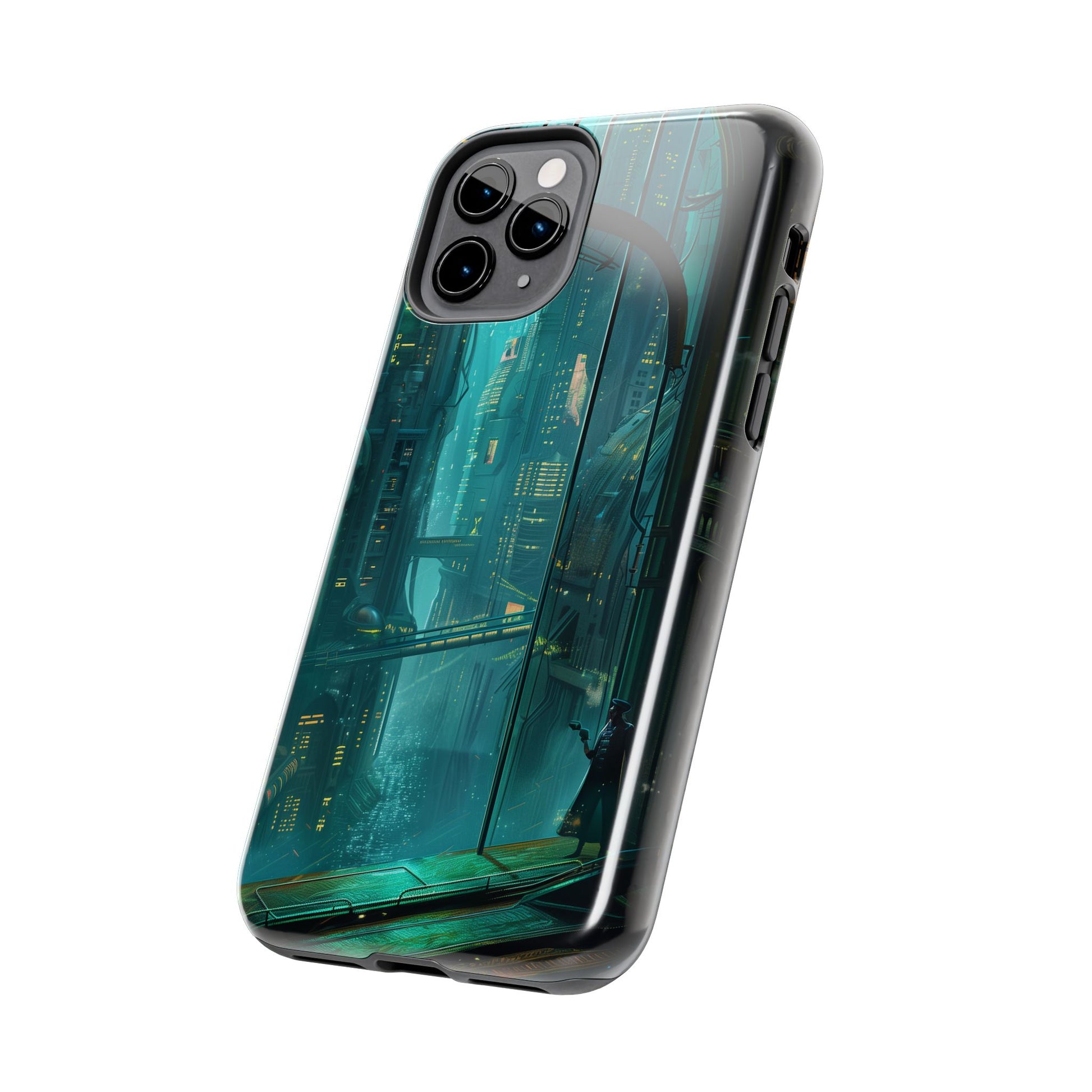 BioShock Inspired Phone Case - Underwater Art Deco City - Gaming Phone Cover - Unique Video Game Accessory