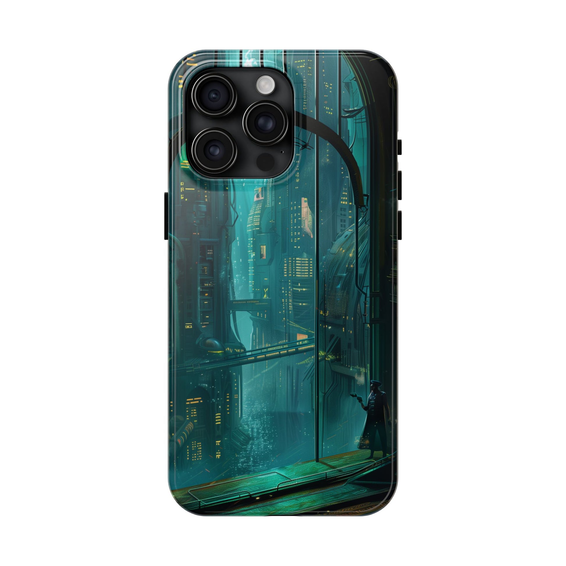 BioShock Inspired Phone Case - Underwater Art Deco City - Gaming Phone Cover - Unique Video Game Accessory