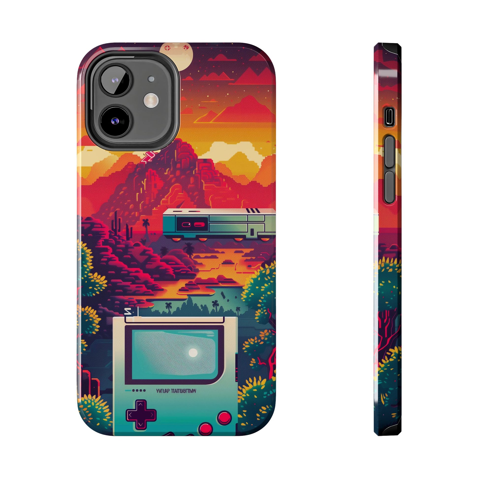 Durable iPhone Case with Alternative Universe Game Console Design - Protective Phone Cover - Fun and Sturdy Gaming Accessory - Gamer Gift