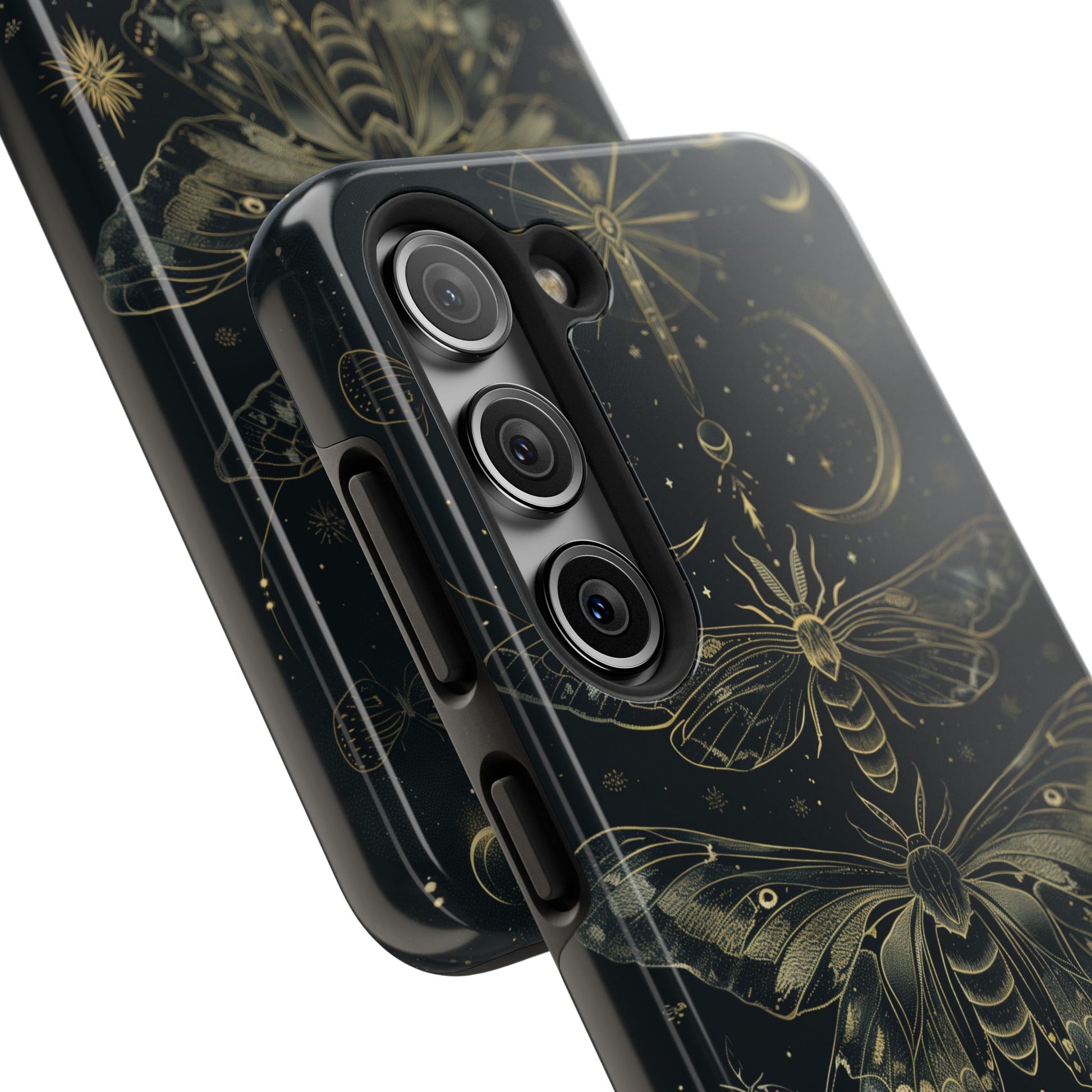 C Dark Academia Mystical Phone Case, Mystical Moth Phone Case, Vintage Magic Witchcraft iPhone Cover, Esoteric Nature Art, iPhone 15 Pro Max