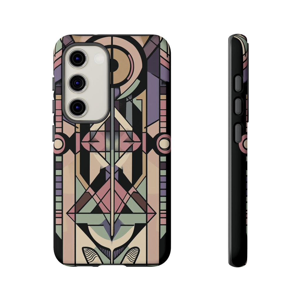 Art Deco Geometric Phone Case Design Tamara de Lempicka Frank Lloyd Wright Prairie Style Stylish iphone 13 14 15 16 Pro Max Plus Galaxy