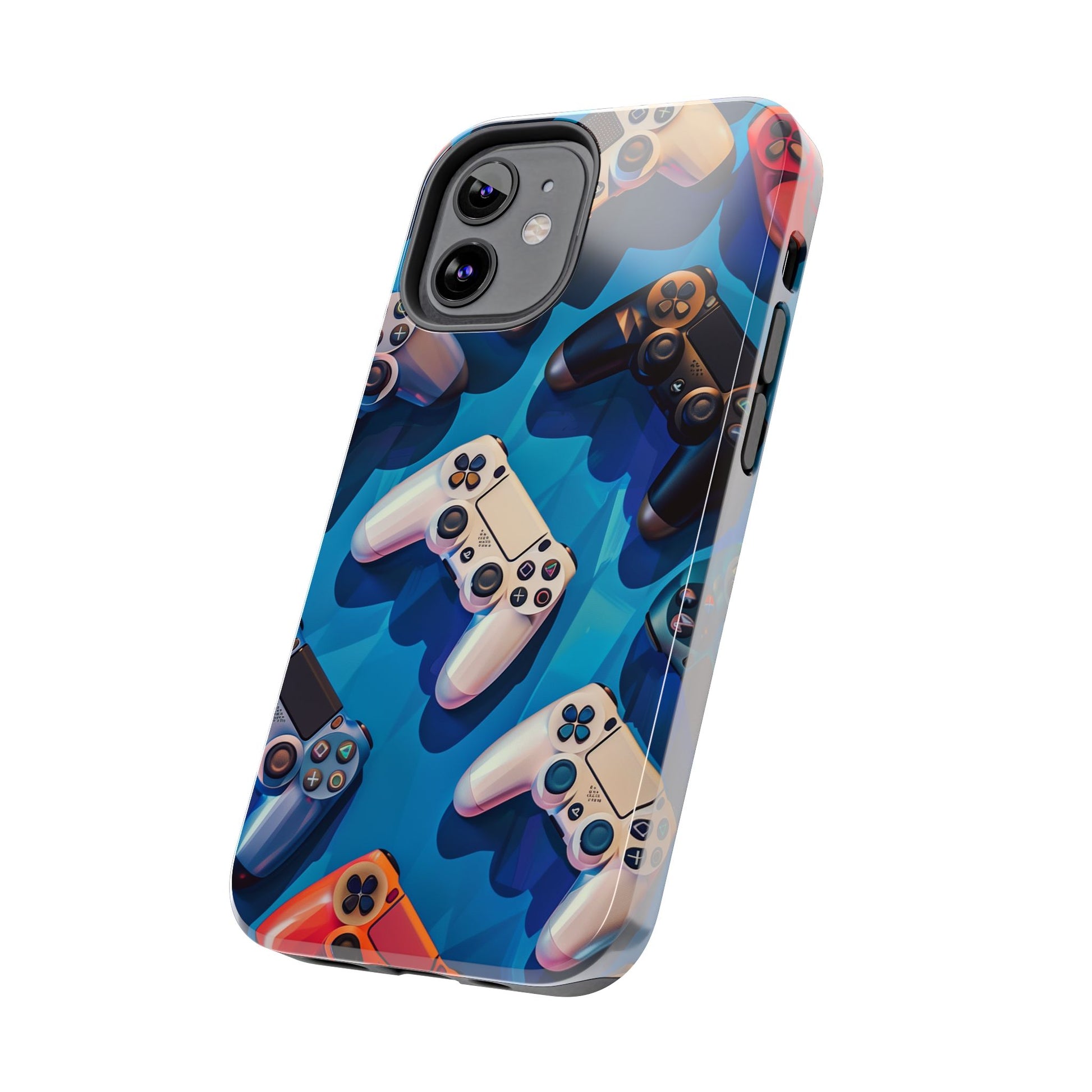 Video Game Controllers iPhone Case - Gamer Tough Phone Cover - Modern Gaming