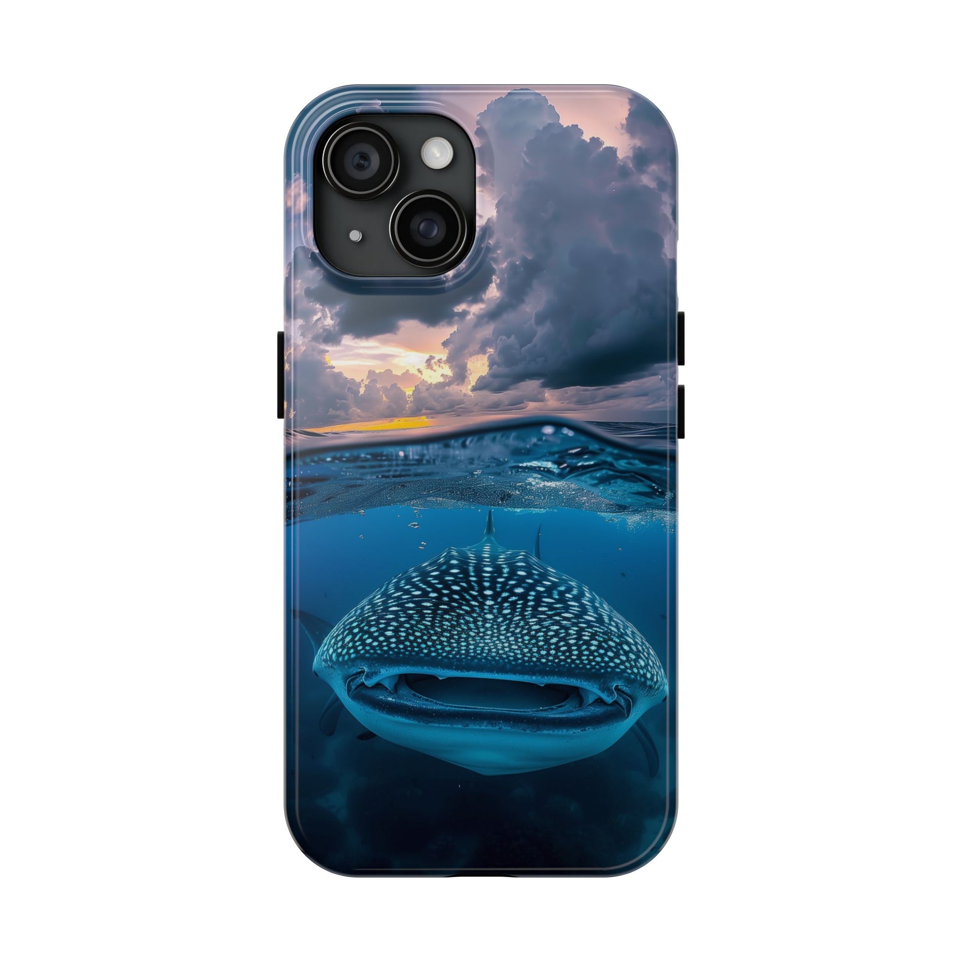 Majestic Encounter: Whale Shark Tough Phone Case